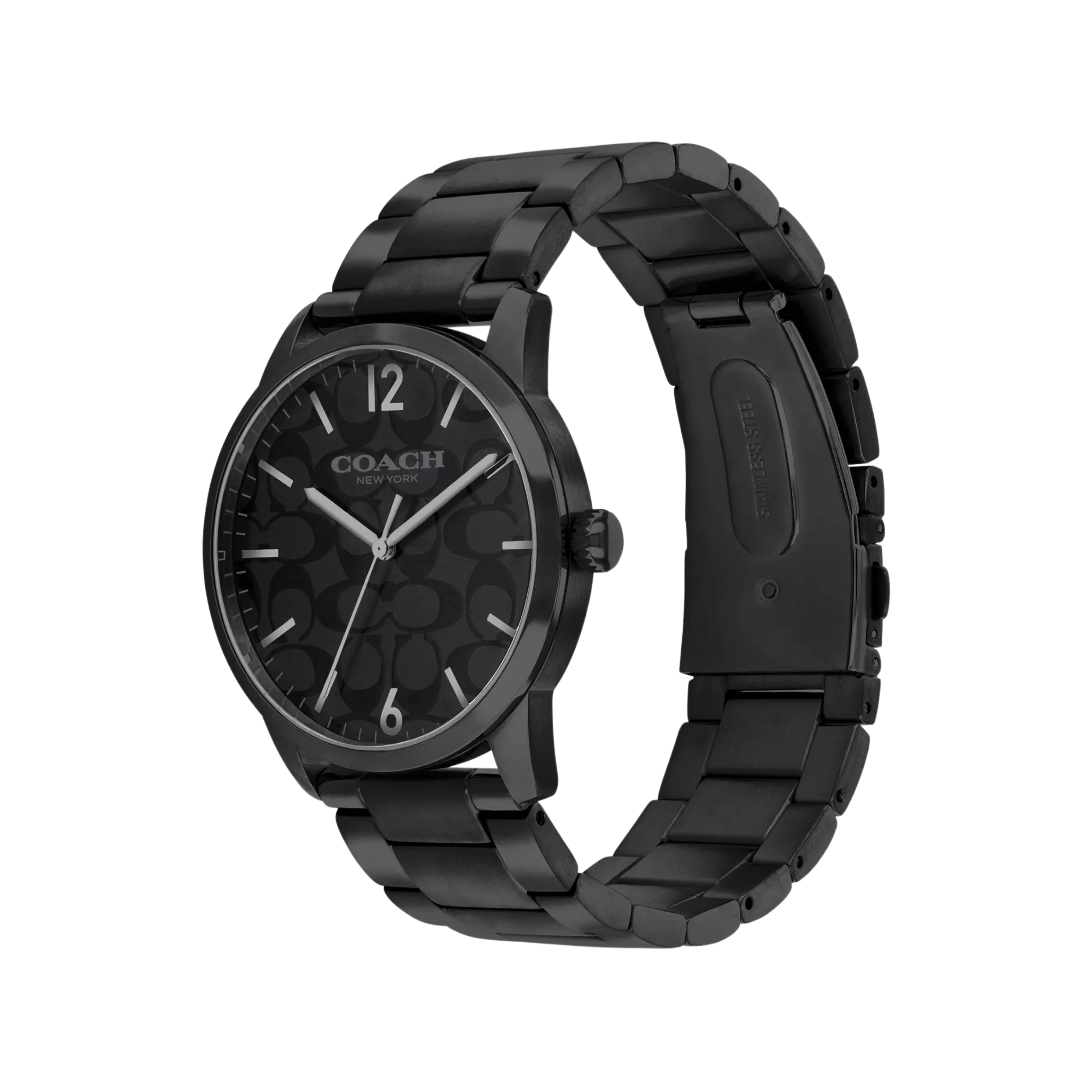 Coach Men Keane Watch 39 Mm - Black Black