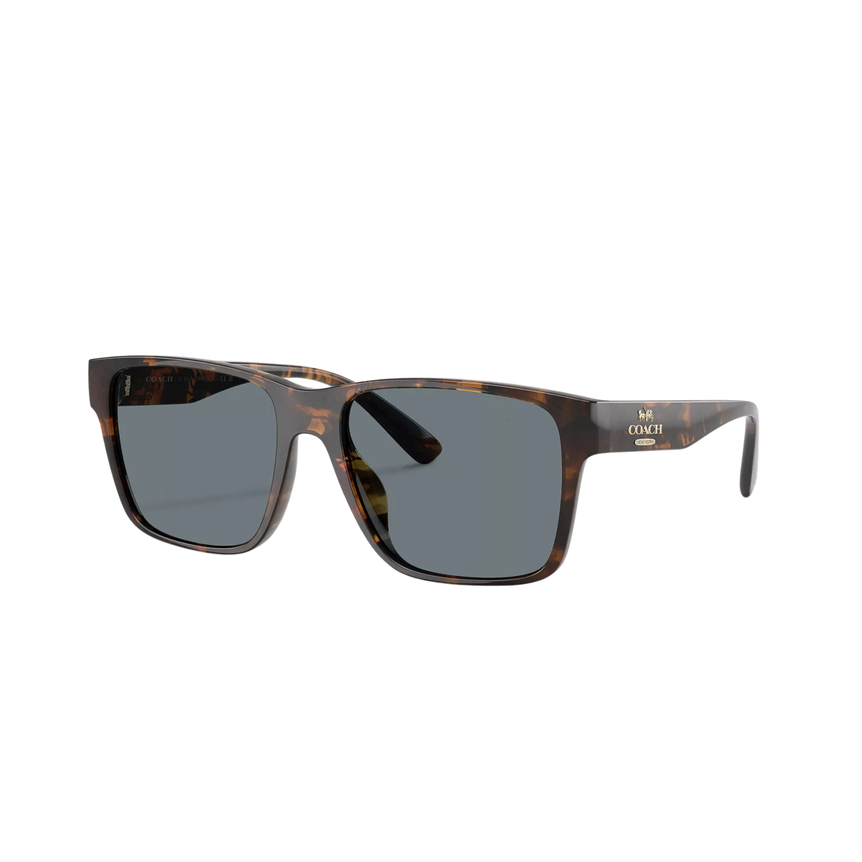Coach Men Square Sunglasses - Dark Tortoise
