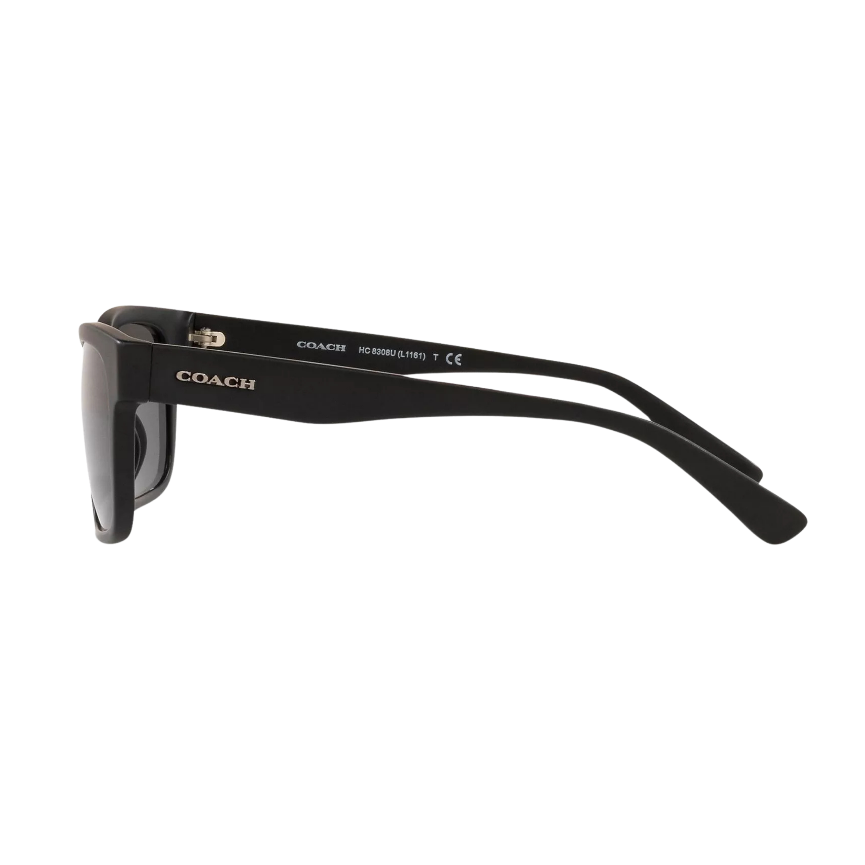 Coach Men Square Frame Sunglasses - Matte Black