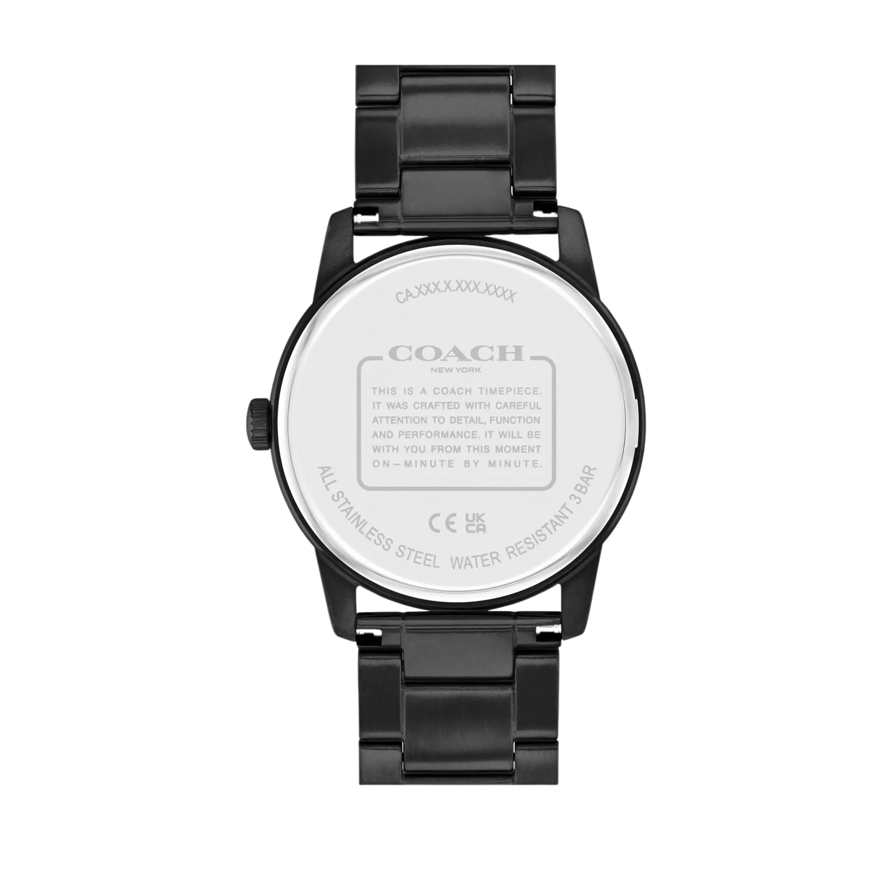 Coach Men Keane Watch 39 Mm - Black Black