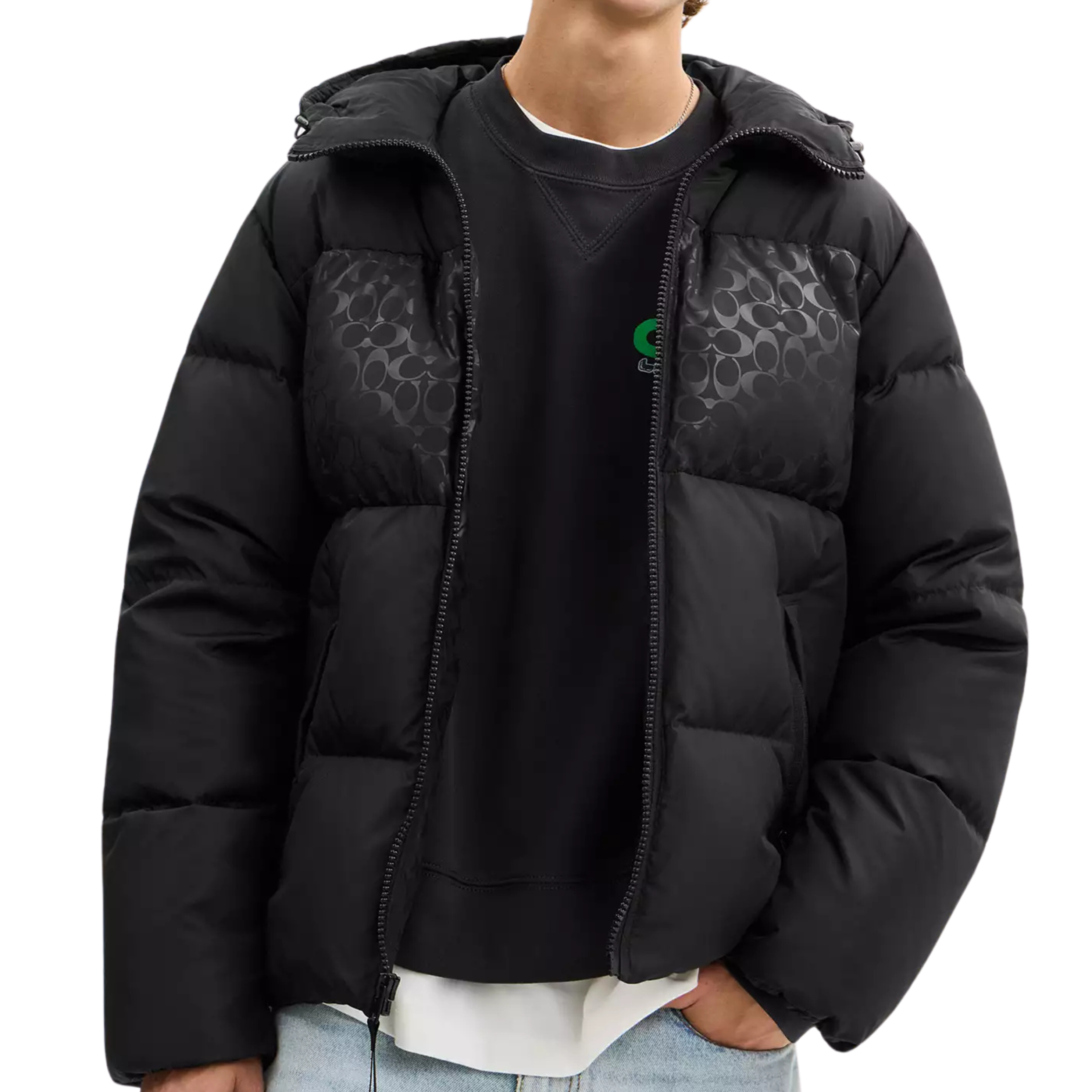 Coach Men Down Jacket - Black