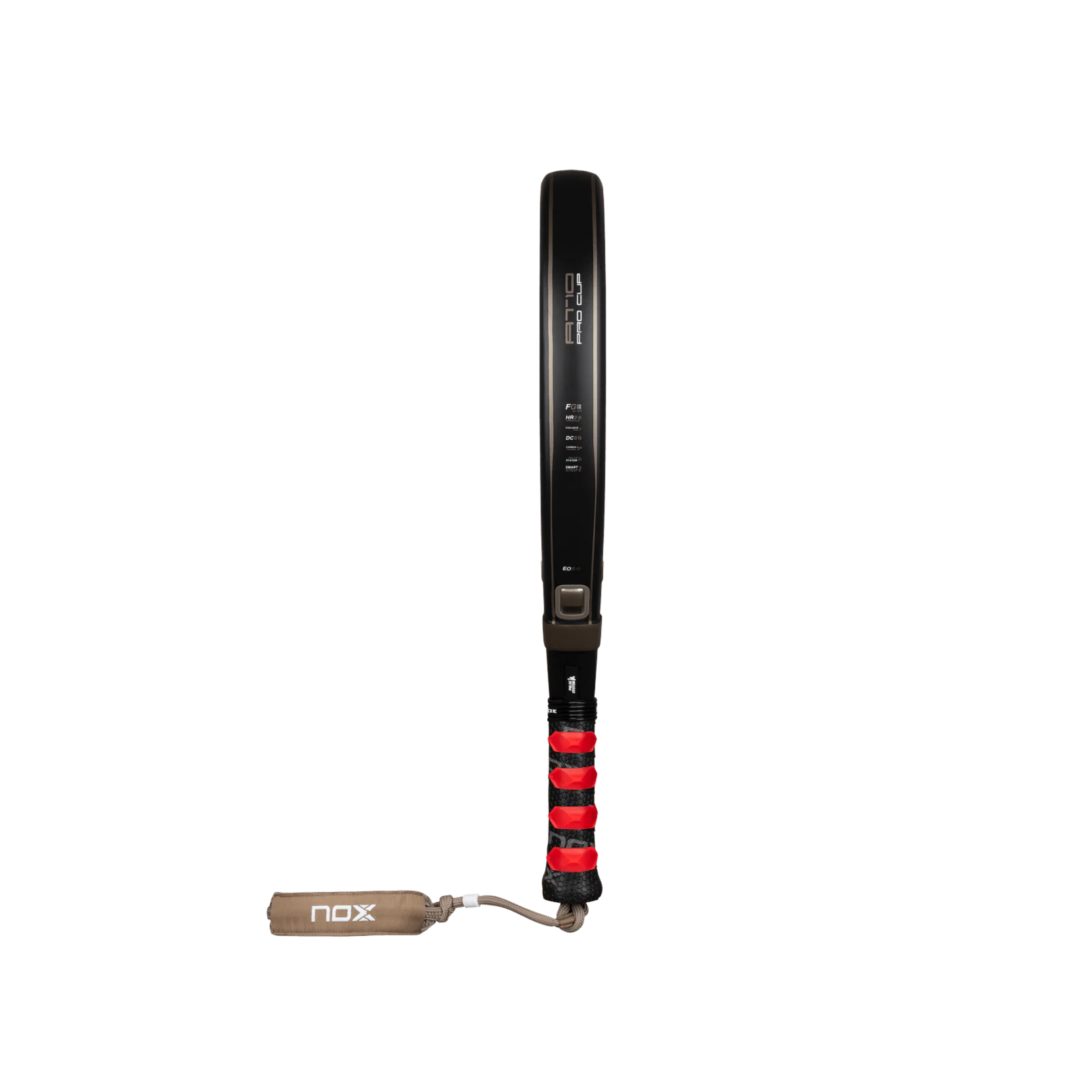 Nox AT10 Pro Cup Hard 2026 by Agustín Tapia Padel Racket - Brown Black