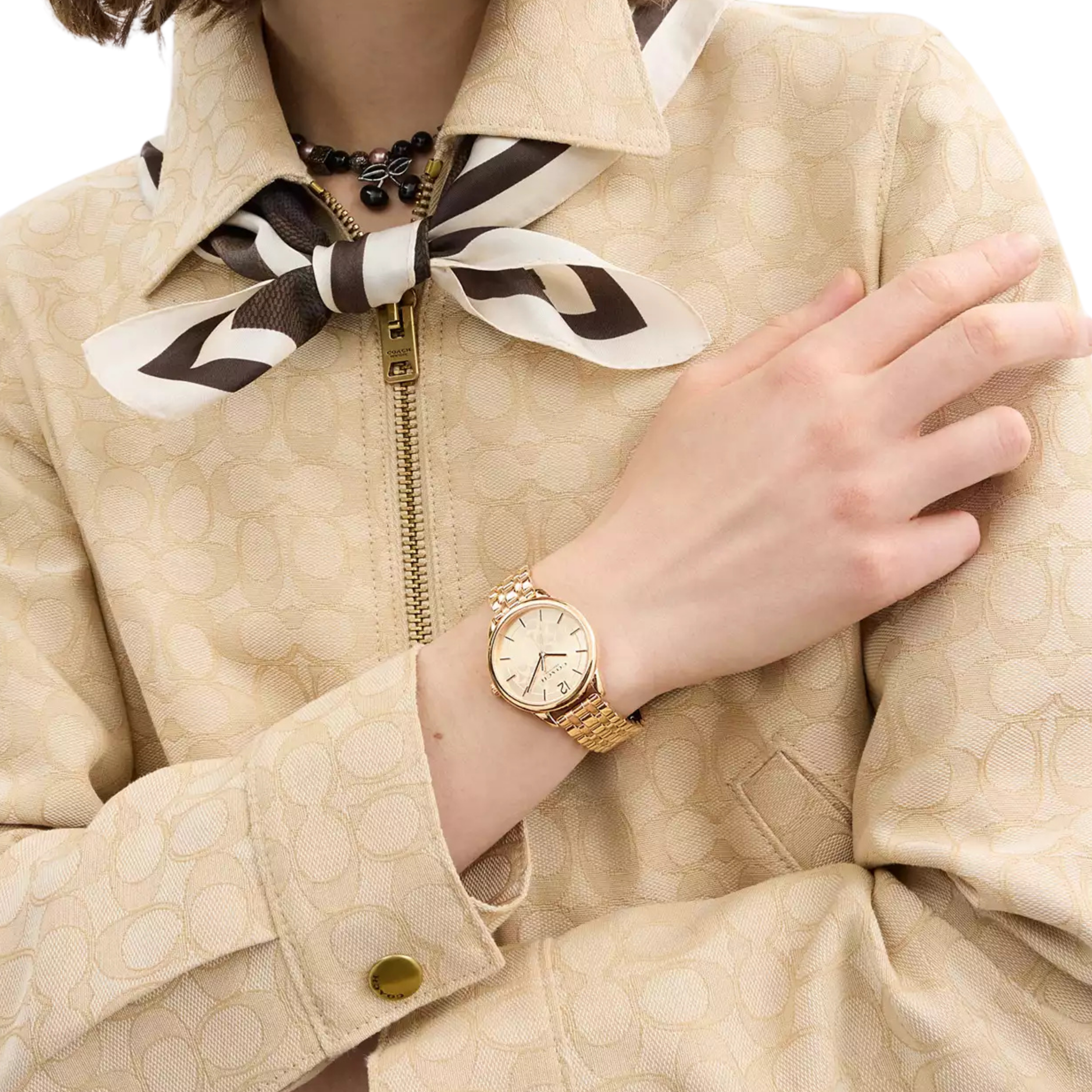 Coach Women Olivia Watch 34 Mm - Rose Gold