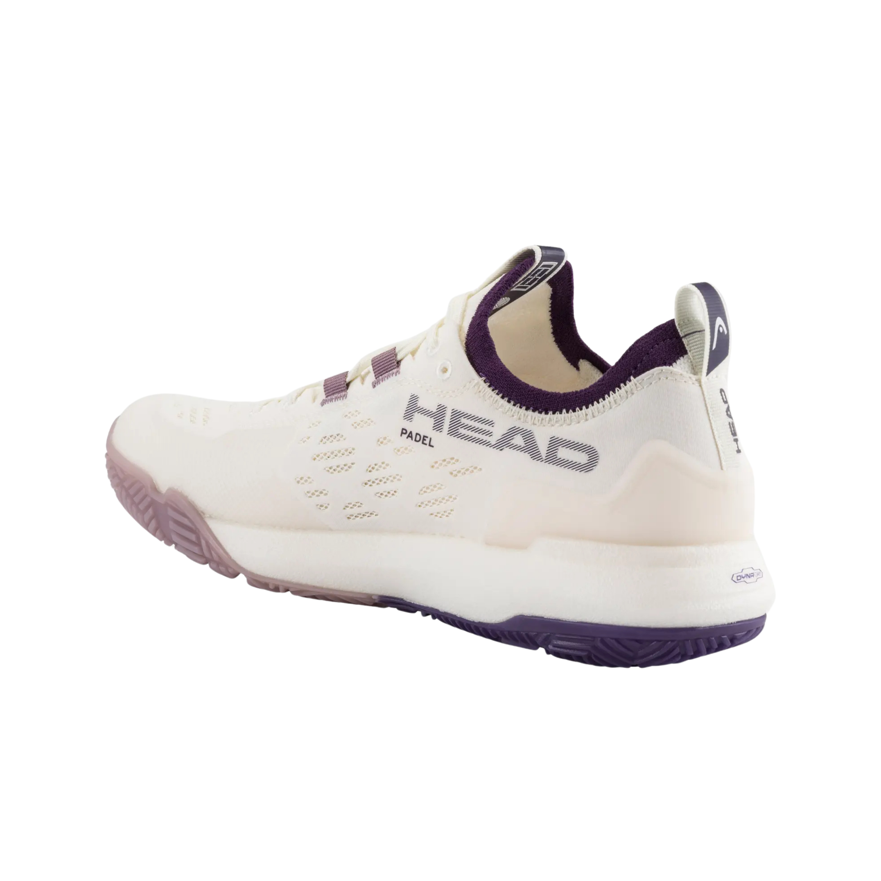 Head Women Motion Pro 1.5 Padel - Chalk White Purple Night
