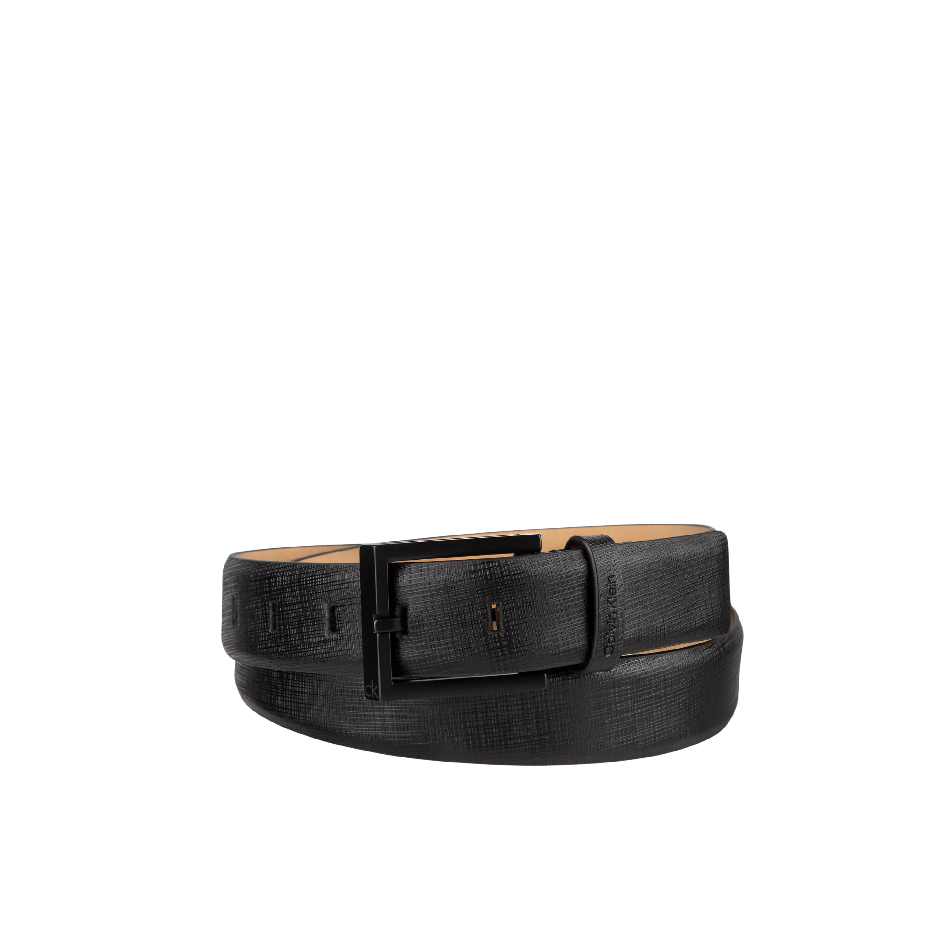 Calvin Klein Men Tech Harness Buckle Belt - Black