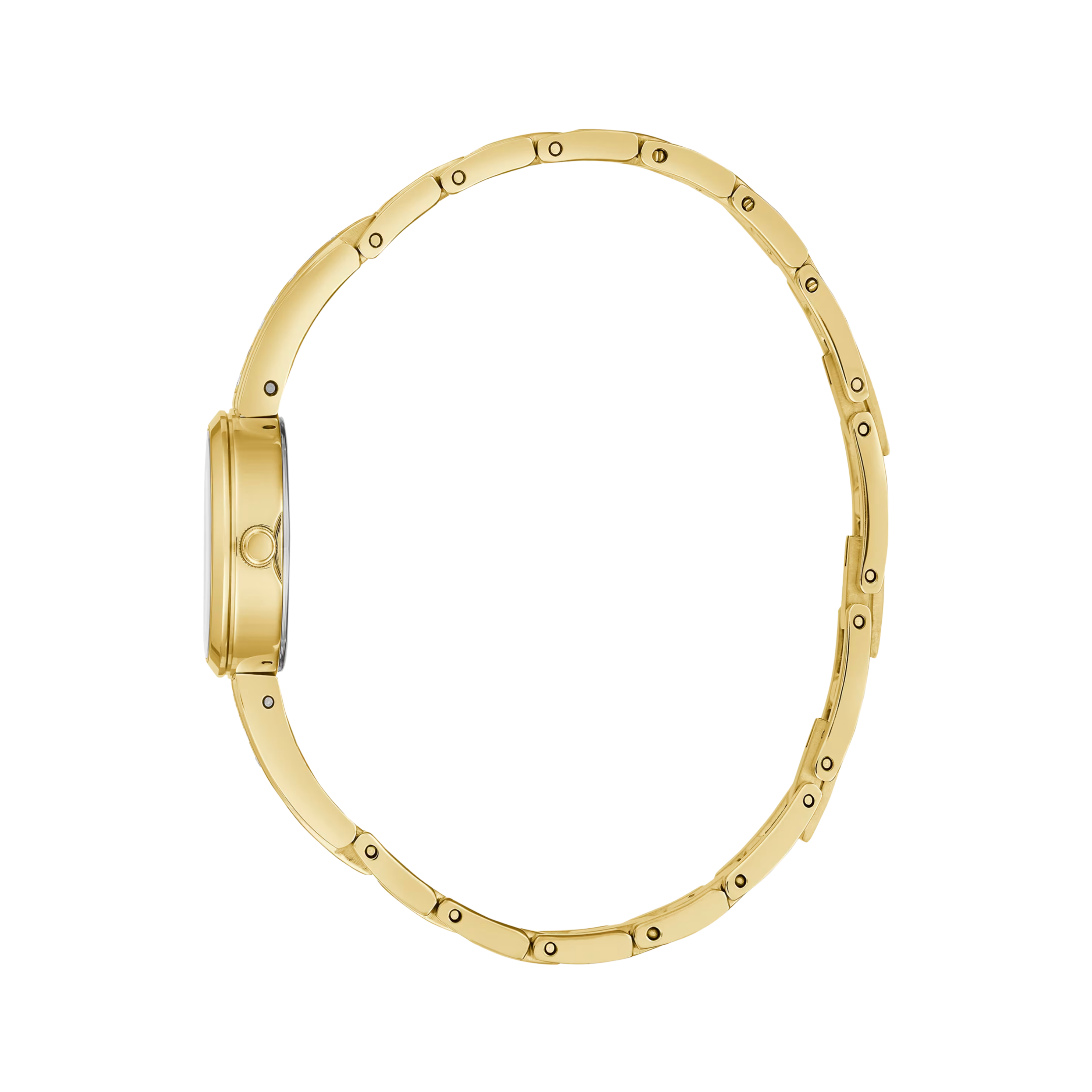 Guess Women Sofia Gold Tone Crystal Analog Watch GW0288L2 - Gold