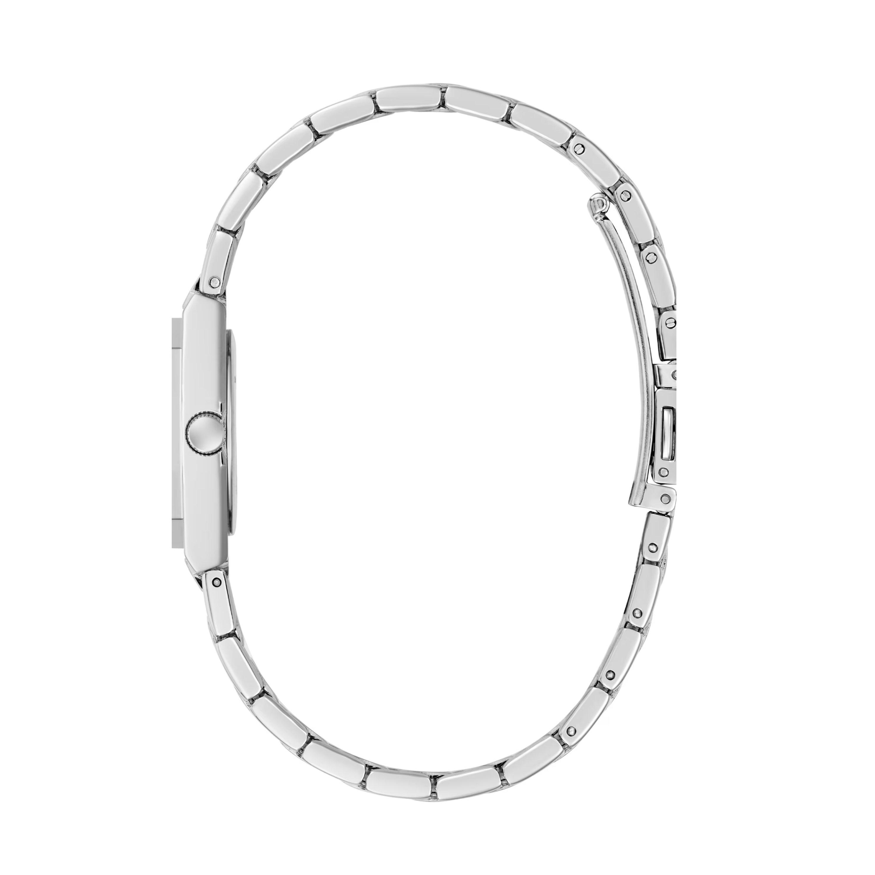 Guess Women Silver Tone Analog Watch GW0931L1 - Silver