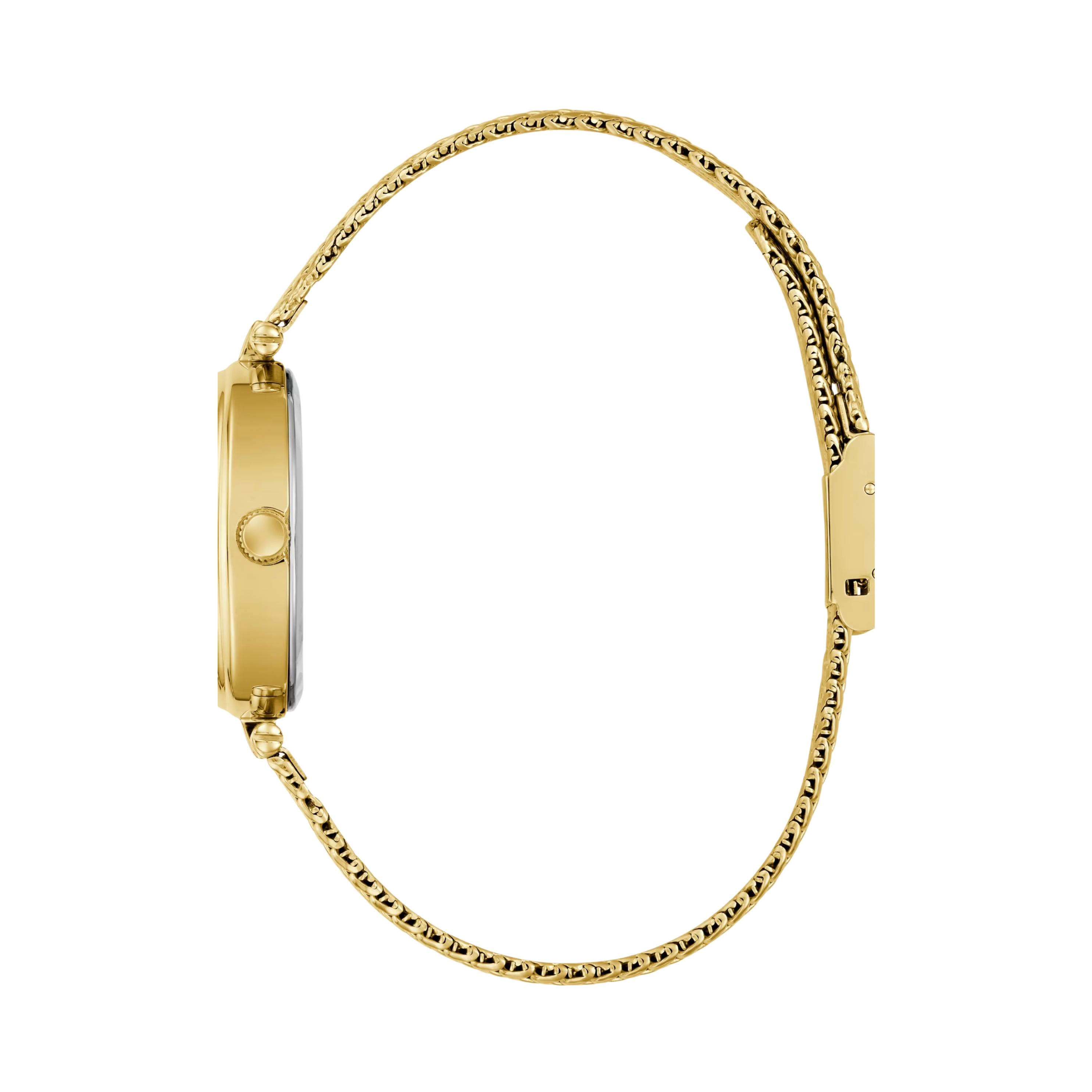 Guess Women Gold Tone Analog Watch GW0935L2 - Gold
