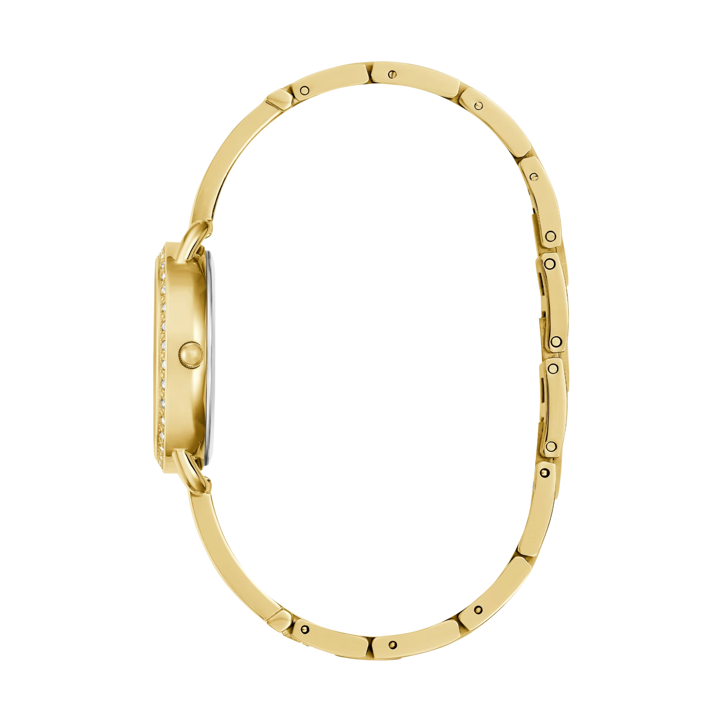 Guess Women Gold Tone Analog Watch GW0914L2 - Gold