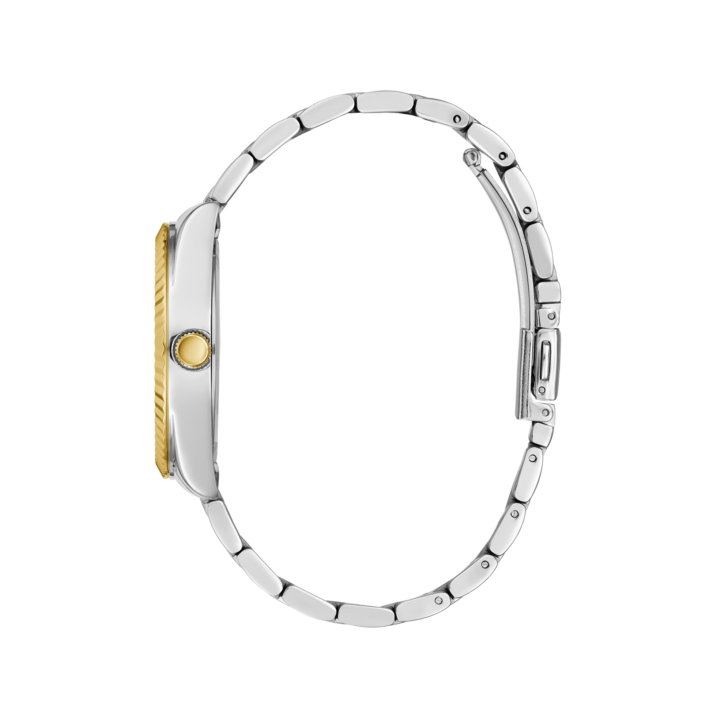 Guess Women Multi Tone and Green Analog Watch GW0308L5 - Gold Silver