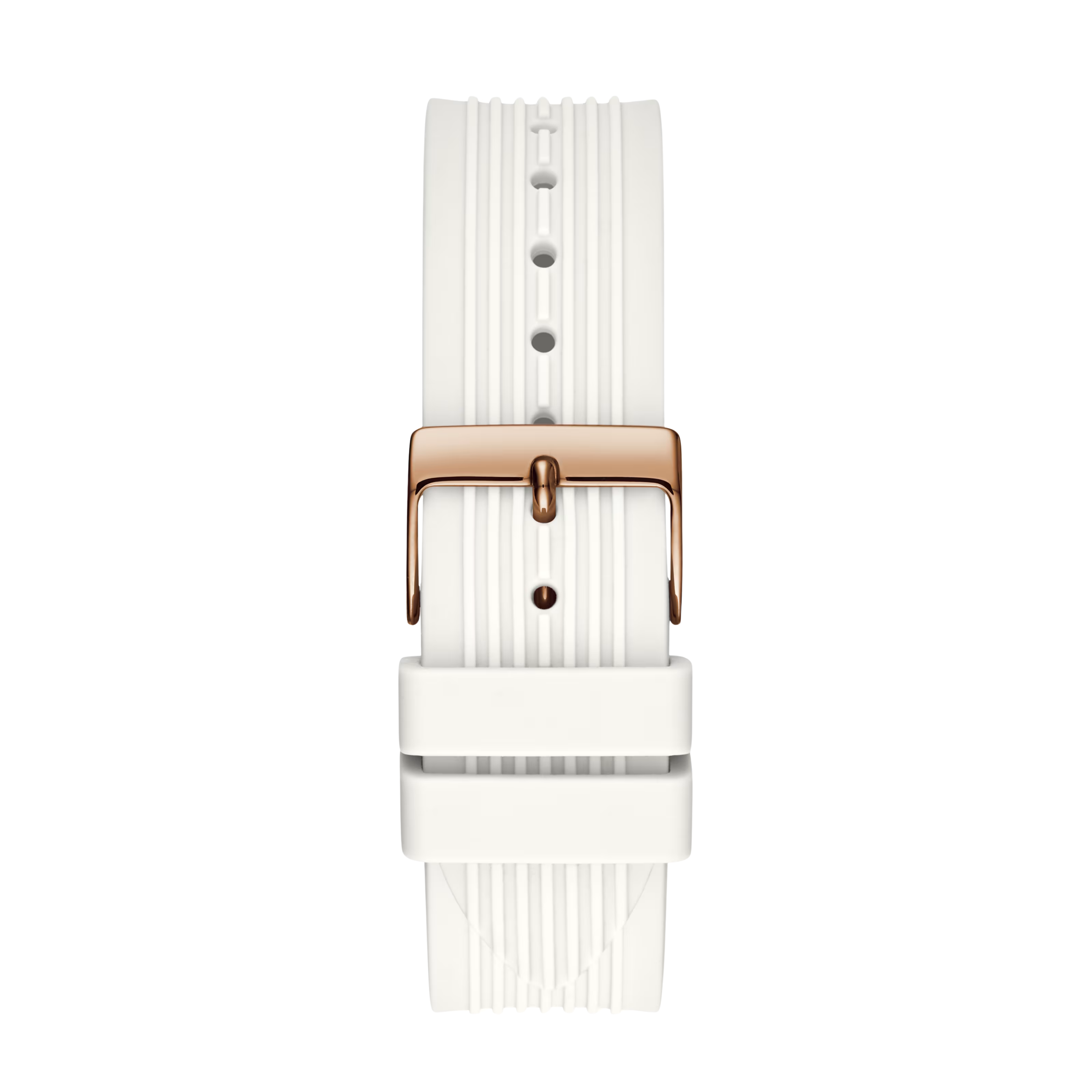 Guess Women Rose Gold Tone And White Multifunction Watch GW0030L3 - White Multi