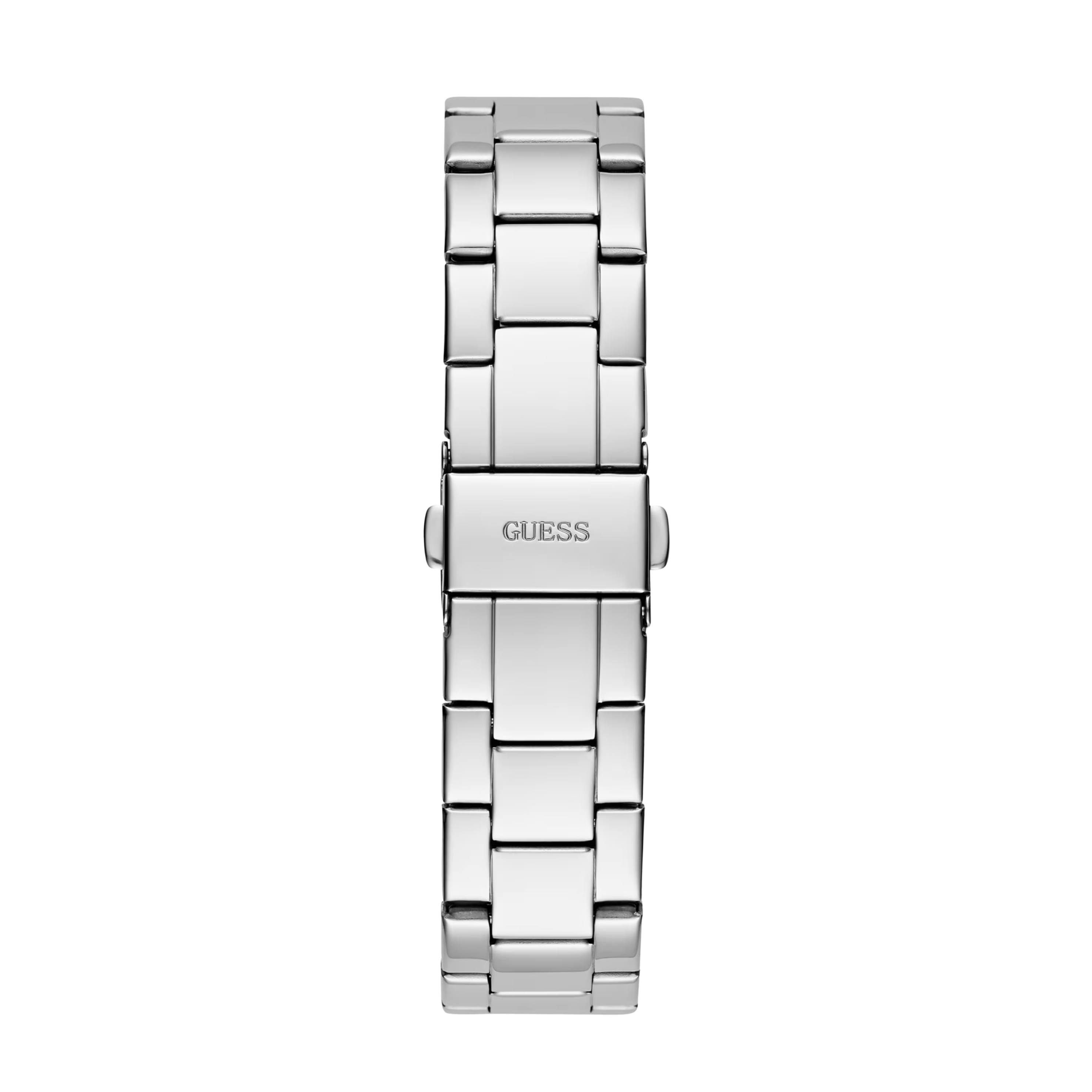 Guess Women Silver Tone Rhinestone Analog Watch GW0864L1 - Silver