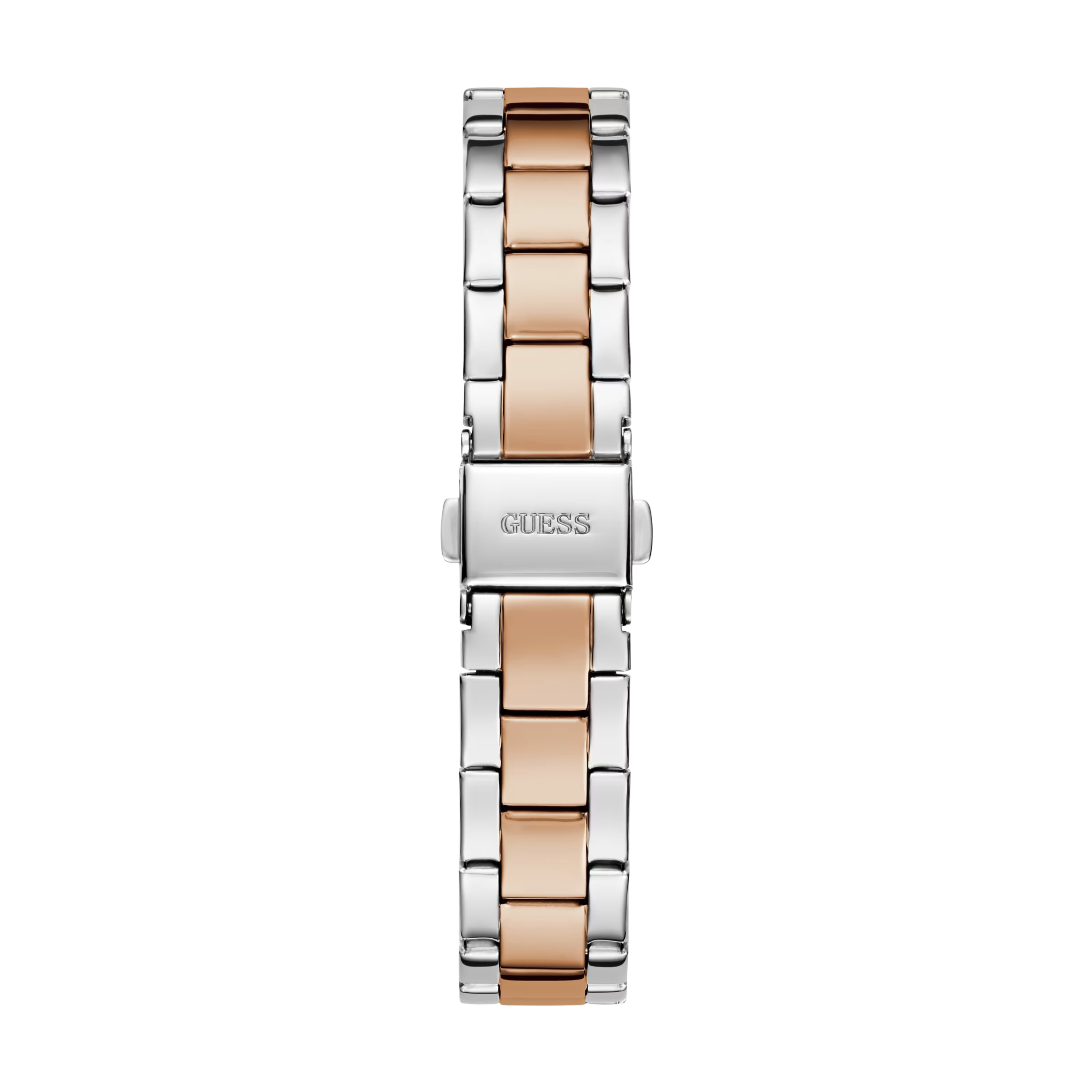 Guess Women Two Tone Analog Watch GW0841L3 - Silver Rose Gold