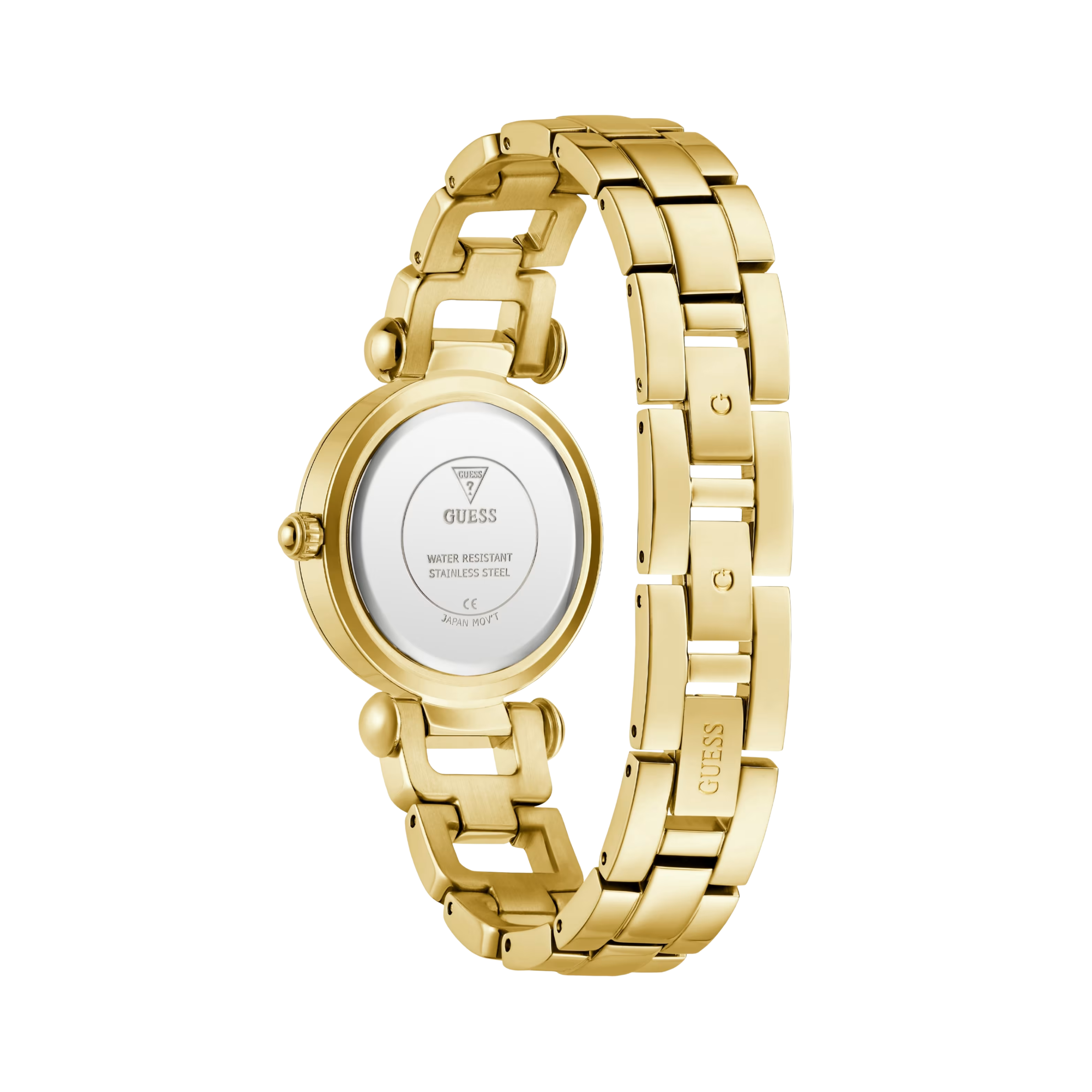 Guess Women Gold Tone Analog Watch GW0869L4 - Gold