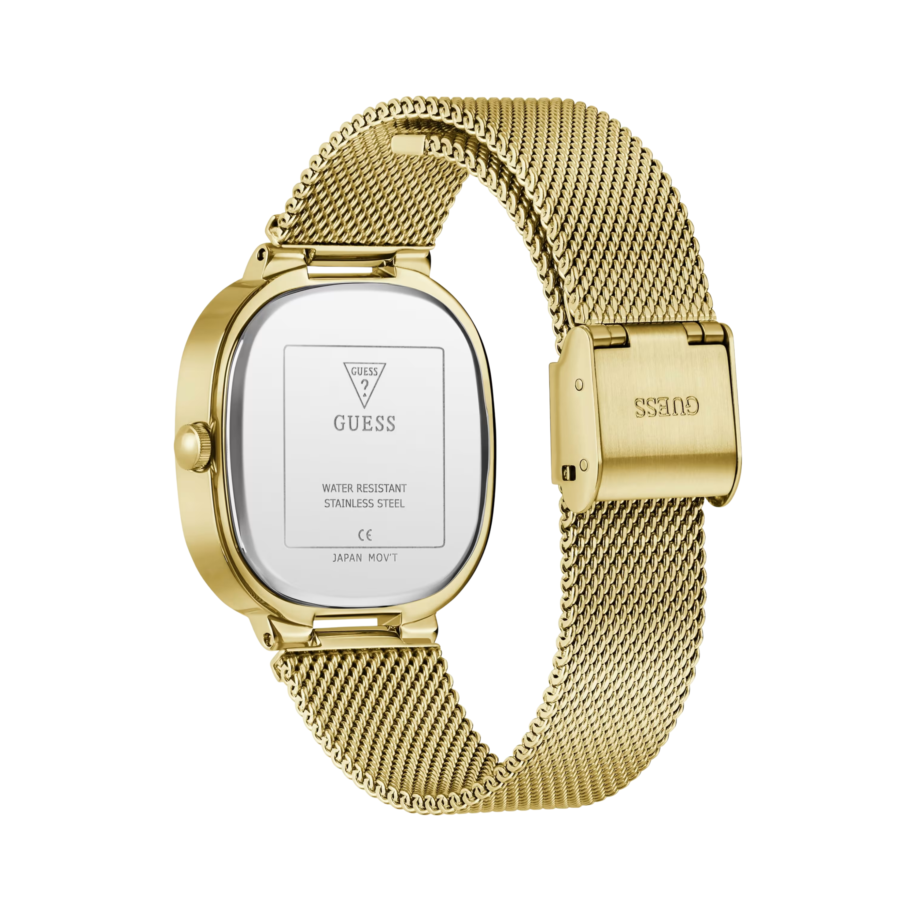 Guess Women Sofia Gold Tone Crystal Analog Watch GW0288L2 - Gold