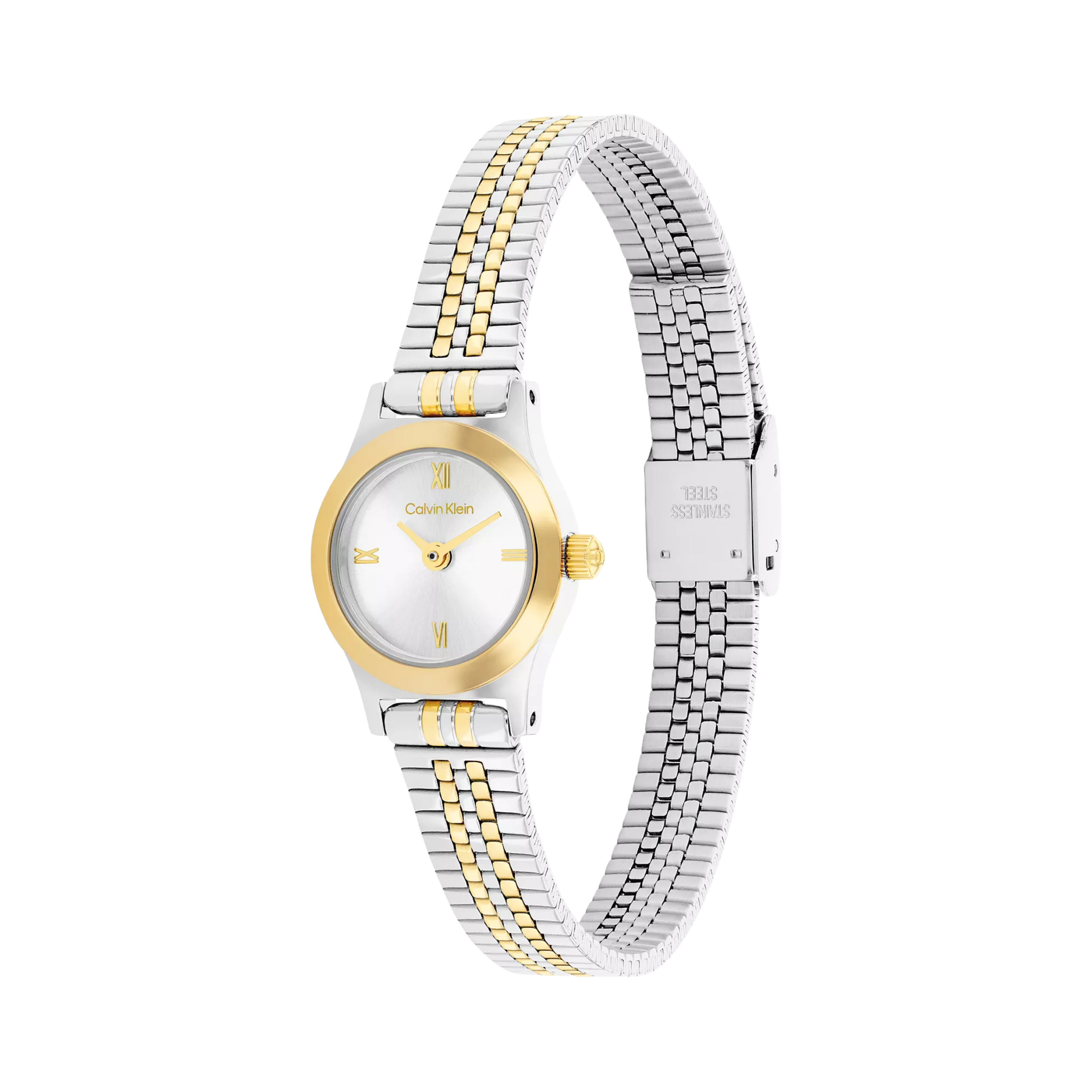 Calvin Klein Women Refined Minimalist Watch - Silver White
