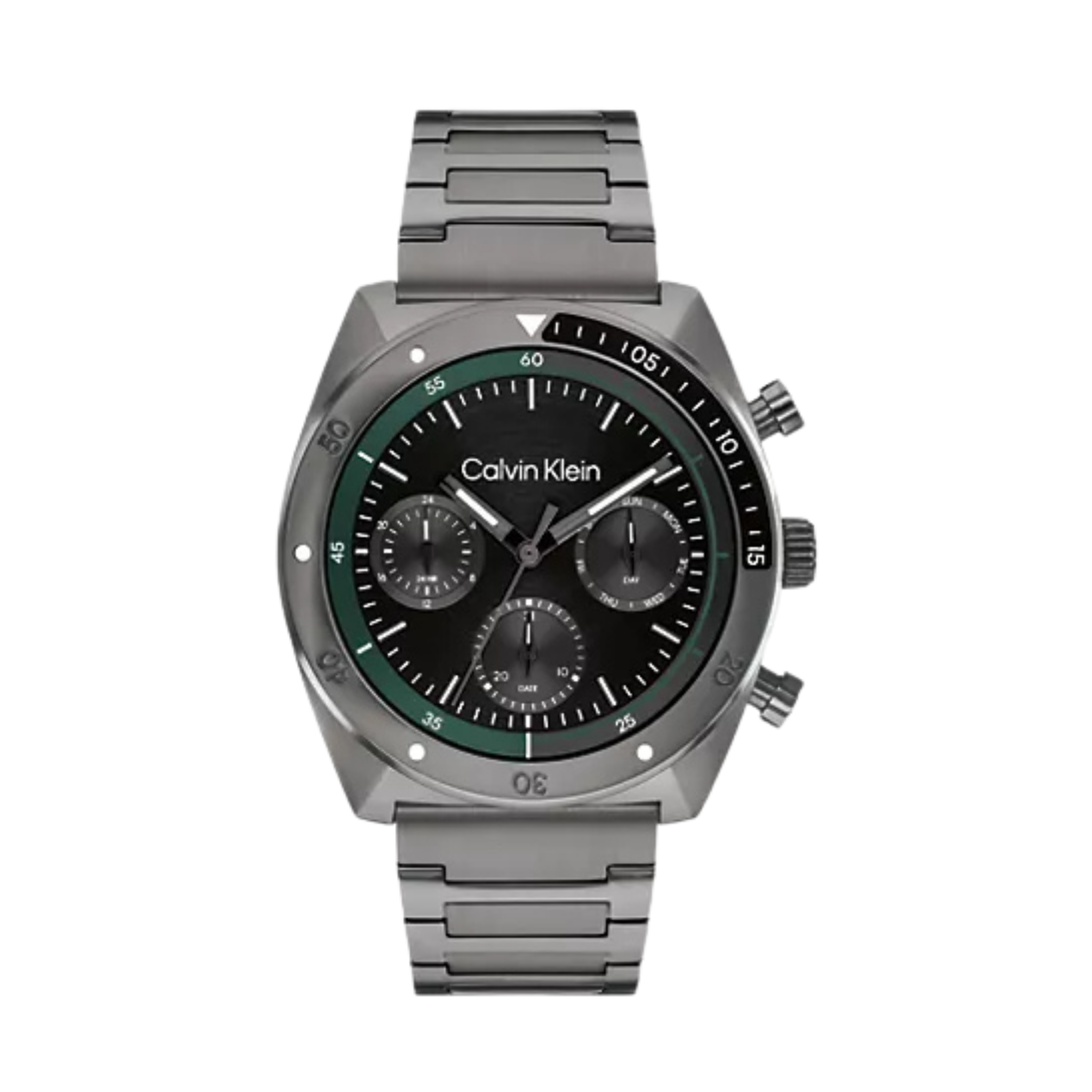 Calvin Klein Men Multifunction Link Bracelet Watch 25200464 - Black
