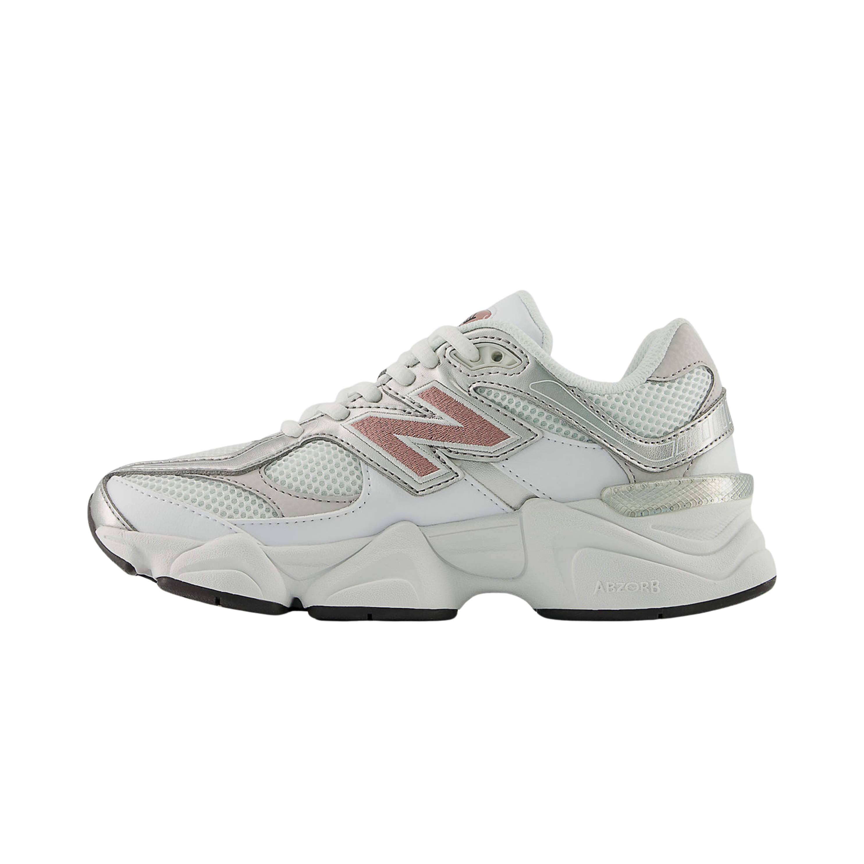 New Balance Big Kids 9060 - White Rosewood