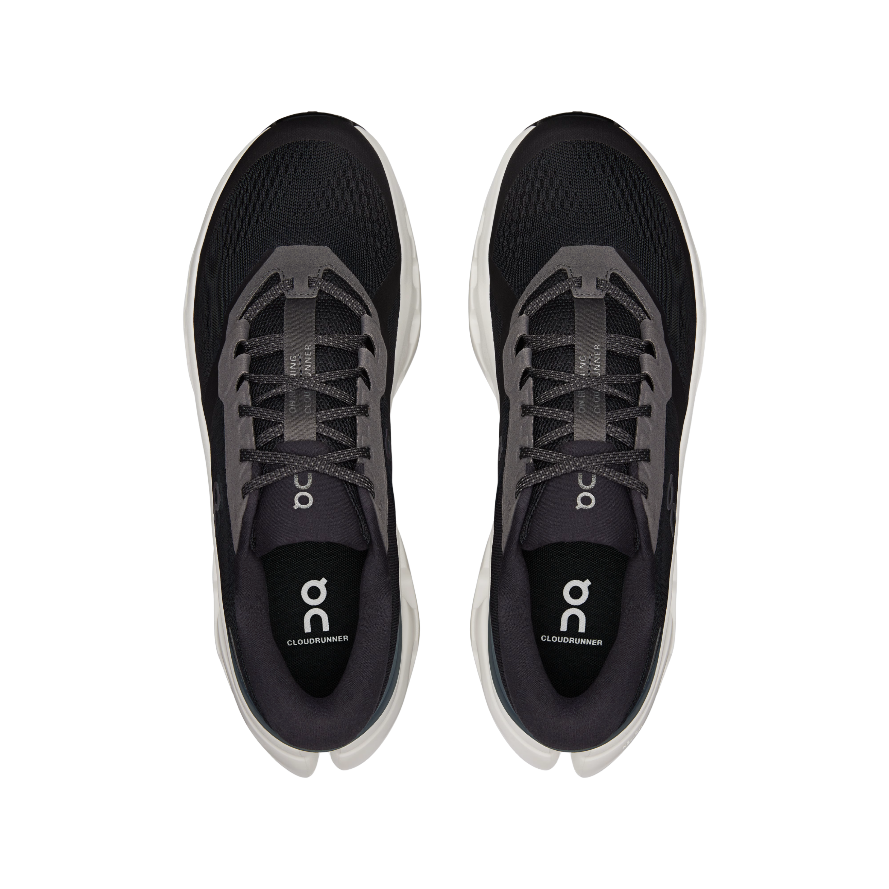 ON Men Cloudrunner 3 - Black Ivory