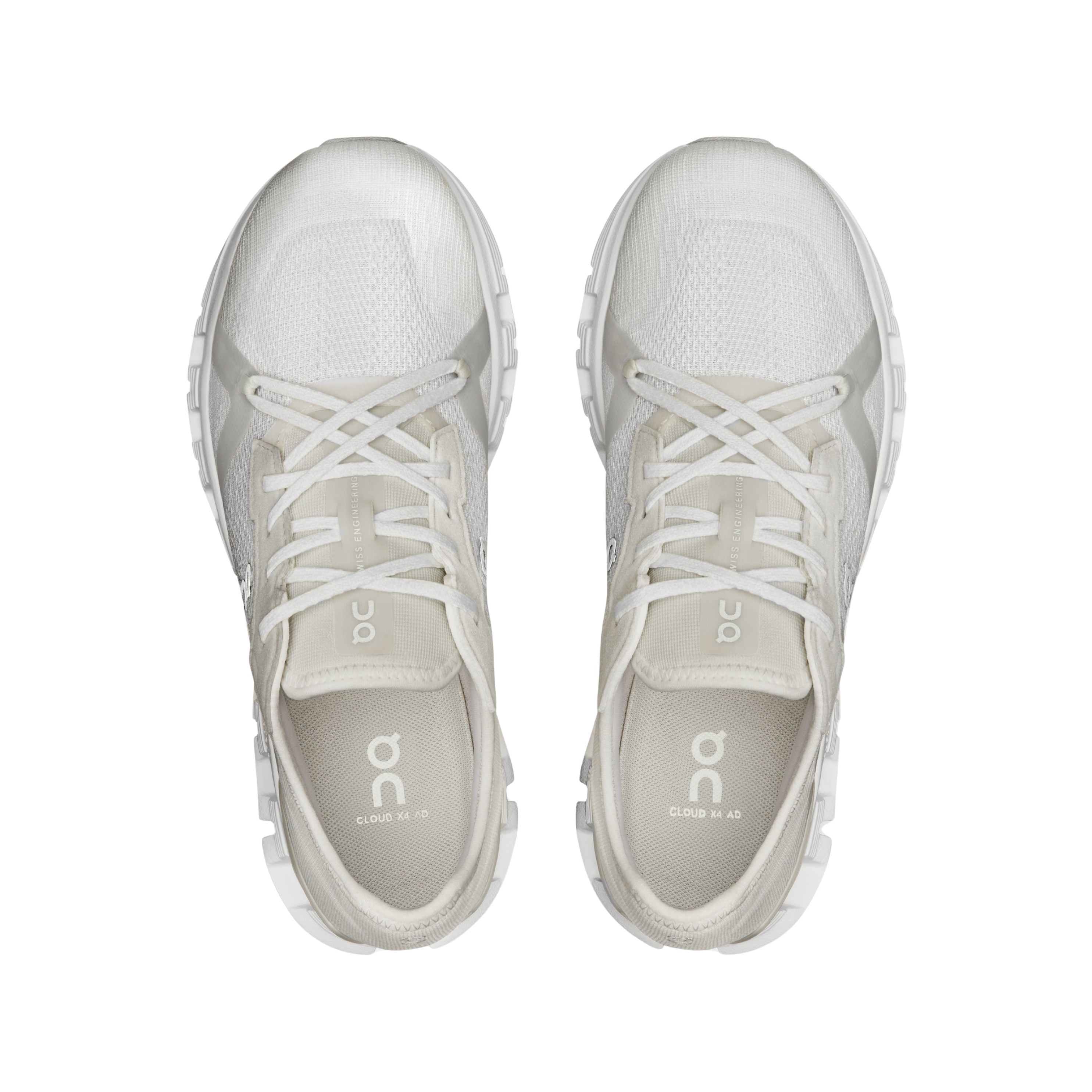 ON Women Cloud X 4 AD - White Wolf