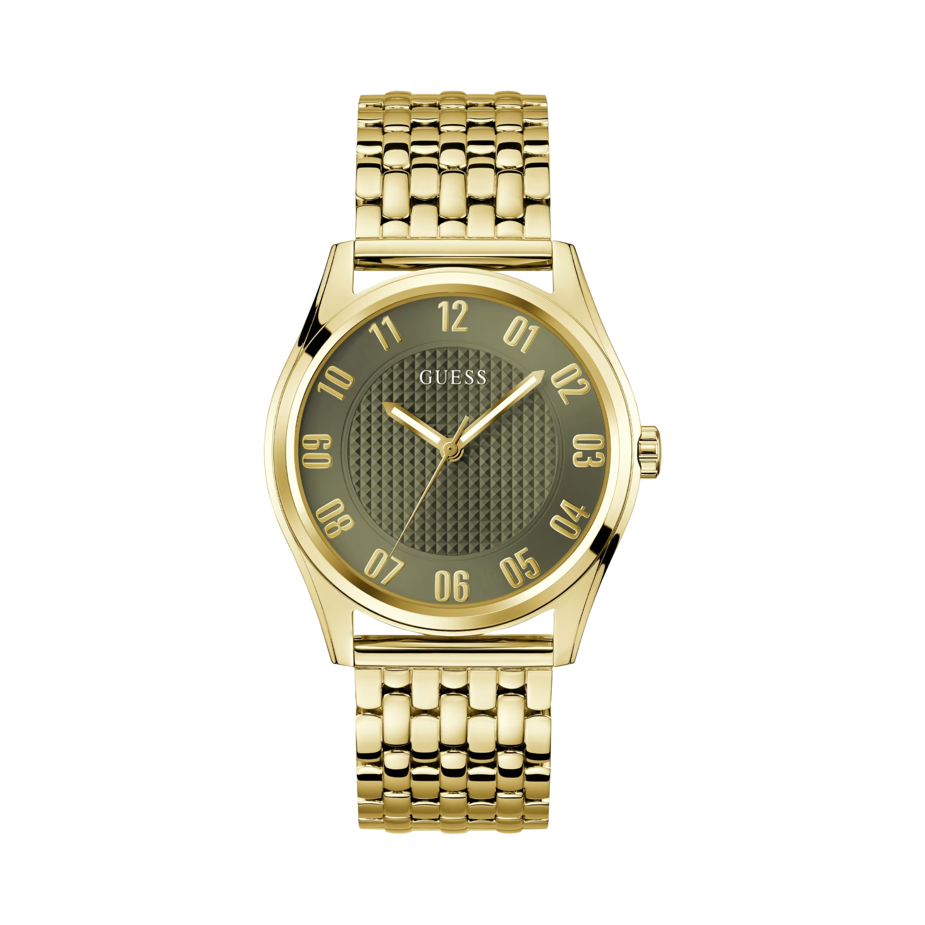 Guess Women Gold Tone Analog Watch - Gold