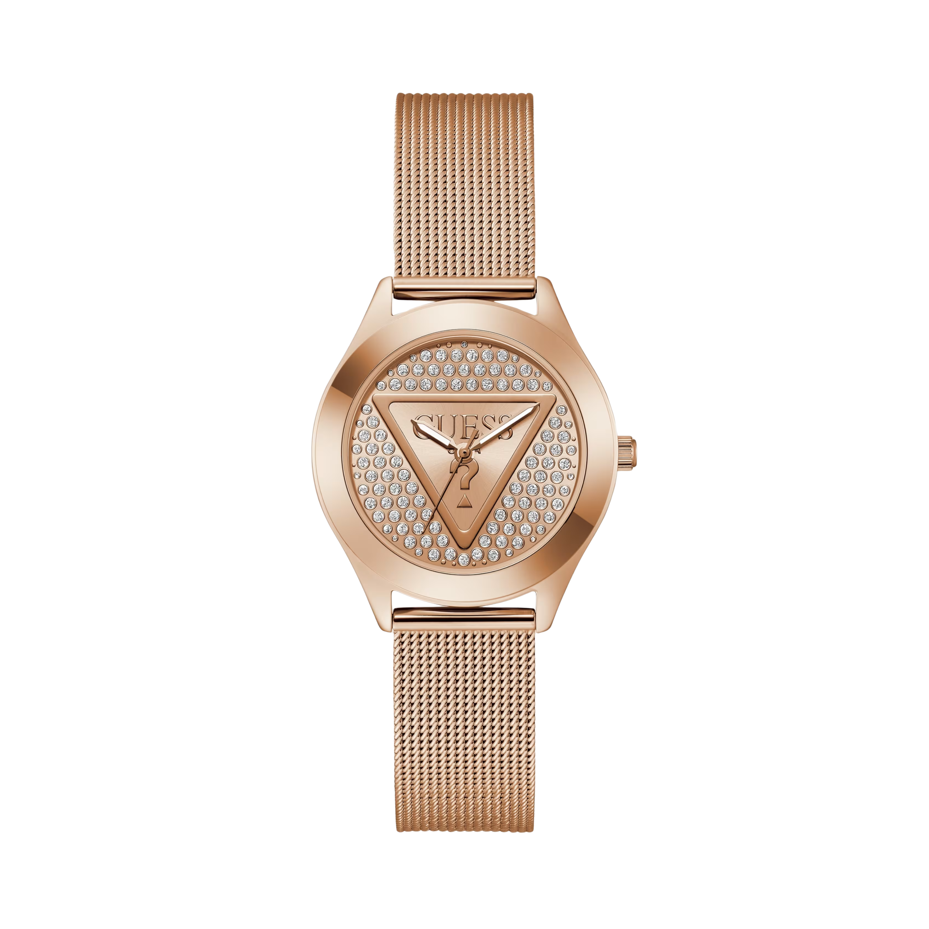 Guess Women Rose Gold Tone Analog Logo Watch GW0835L3 - Rose Gold