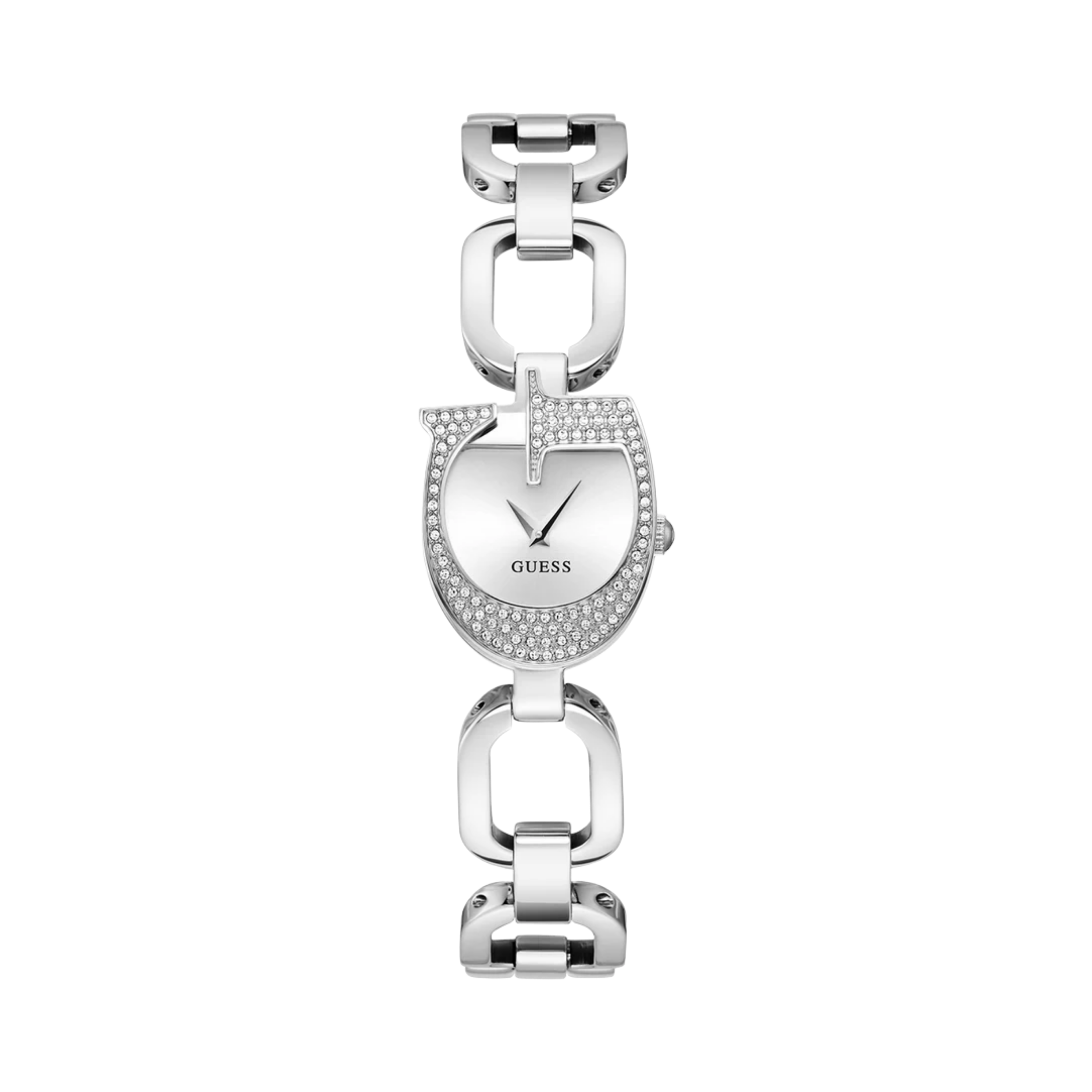 Guess Women Silver Tone Analog Watch GW0683L1 - Silver