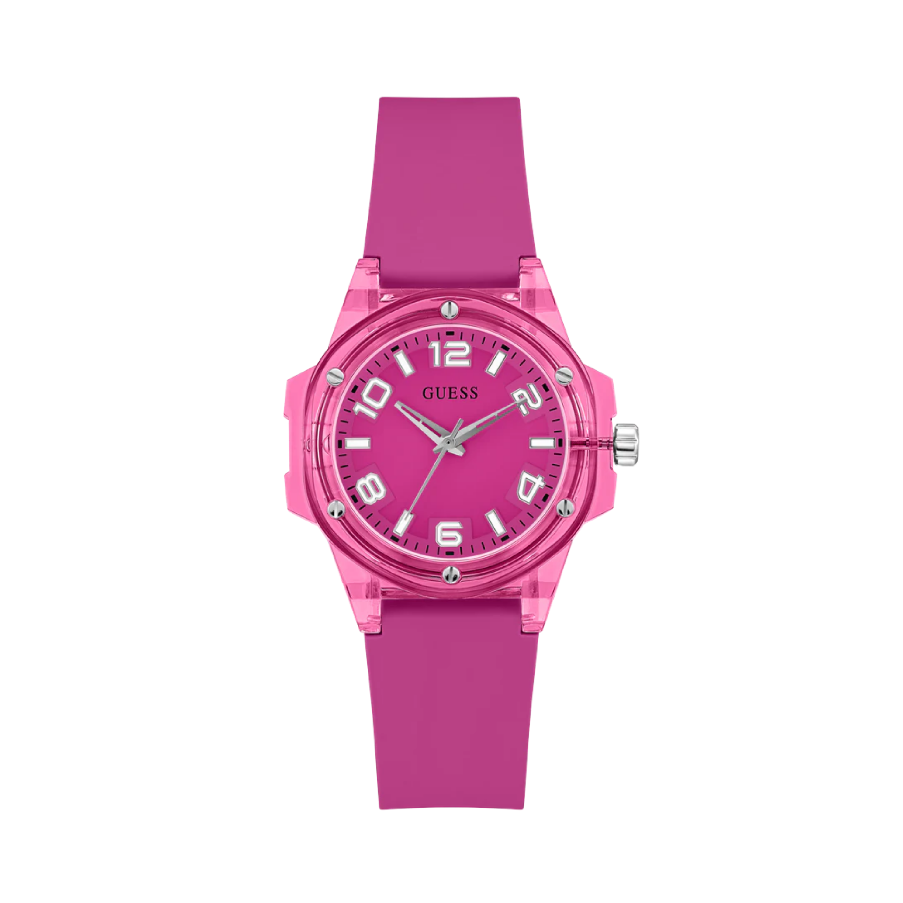 Guess Women Pink Analog Watch GW0880L4 - Pink