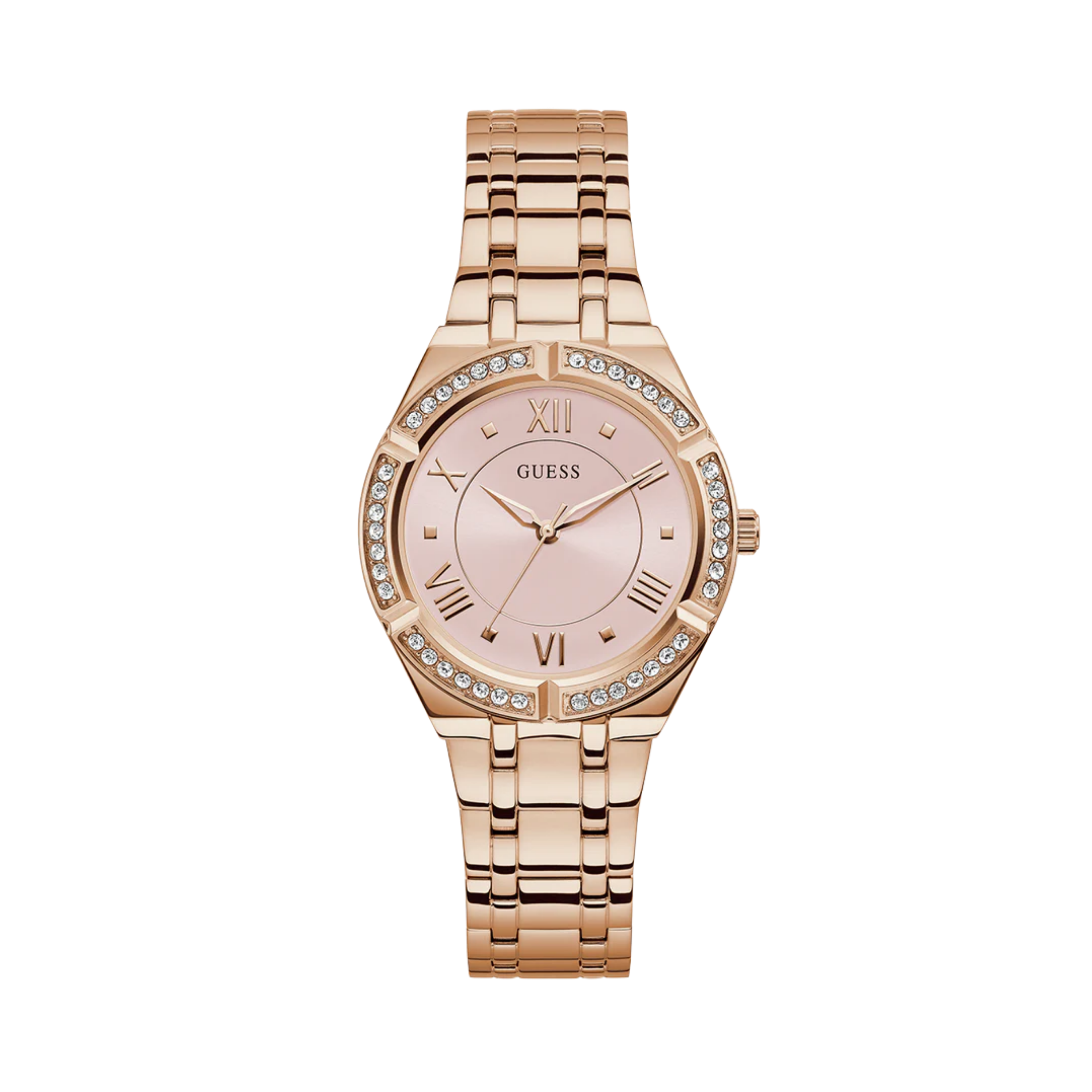 Guess Women Rose Gold Tone Analog Watch GW0033L11 - Rose Gold