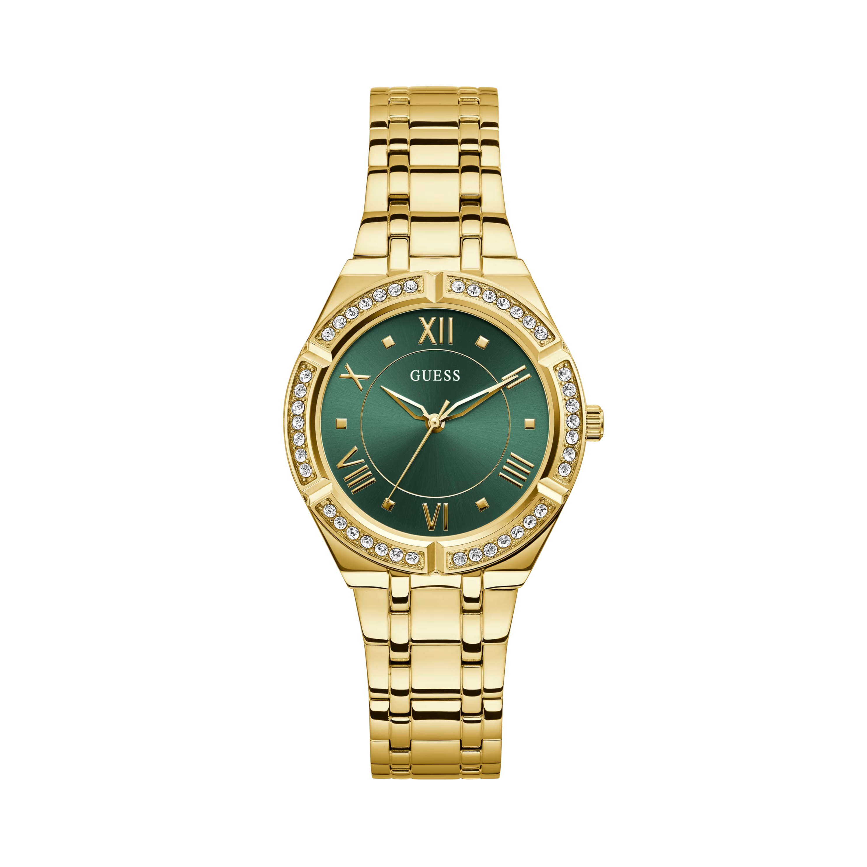 Guess Women Gold Tone Analog Watch GW0033L8 - Gold
