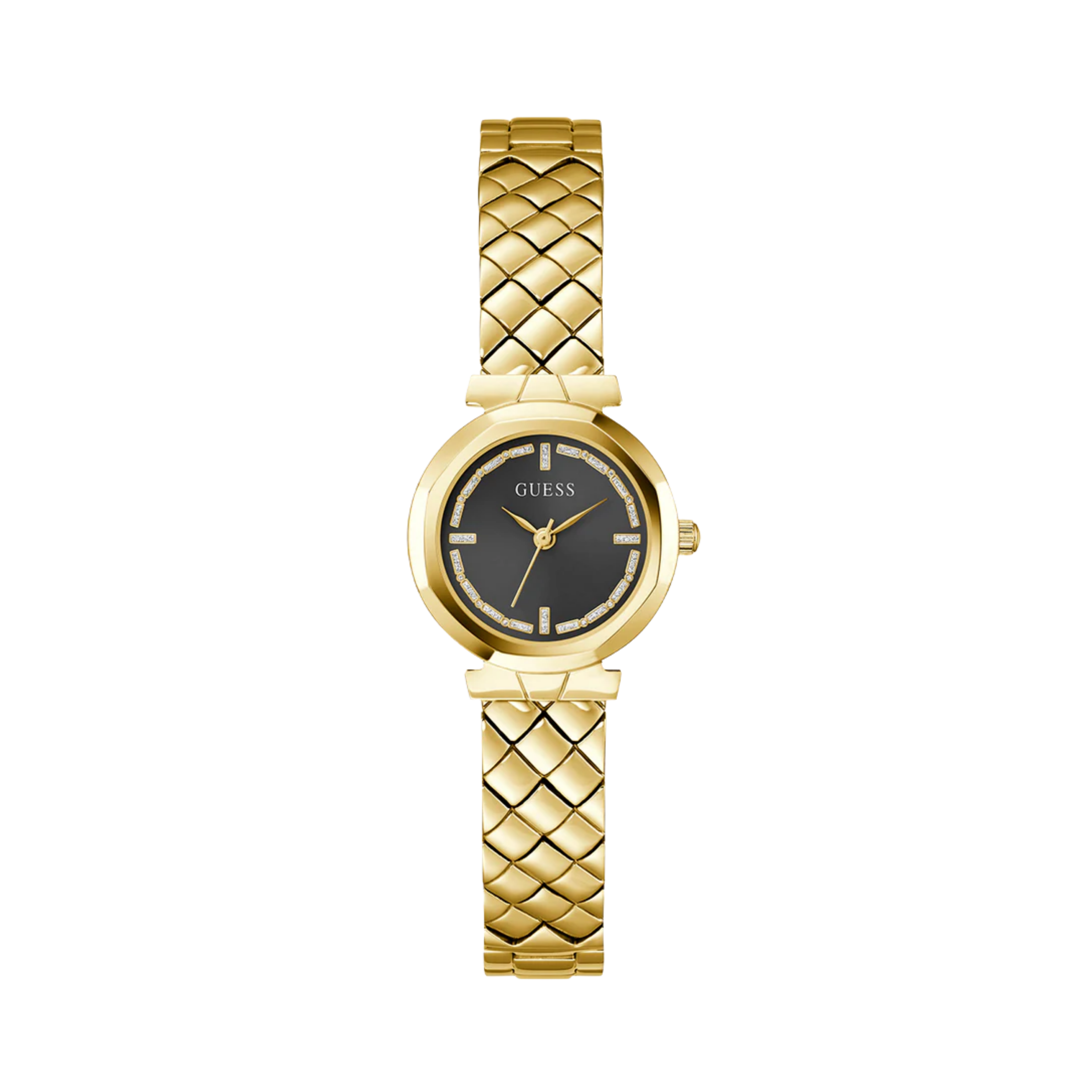 Guess Women Gold Tone Analog Watch GW0839L2 - Gold