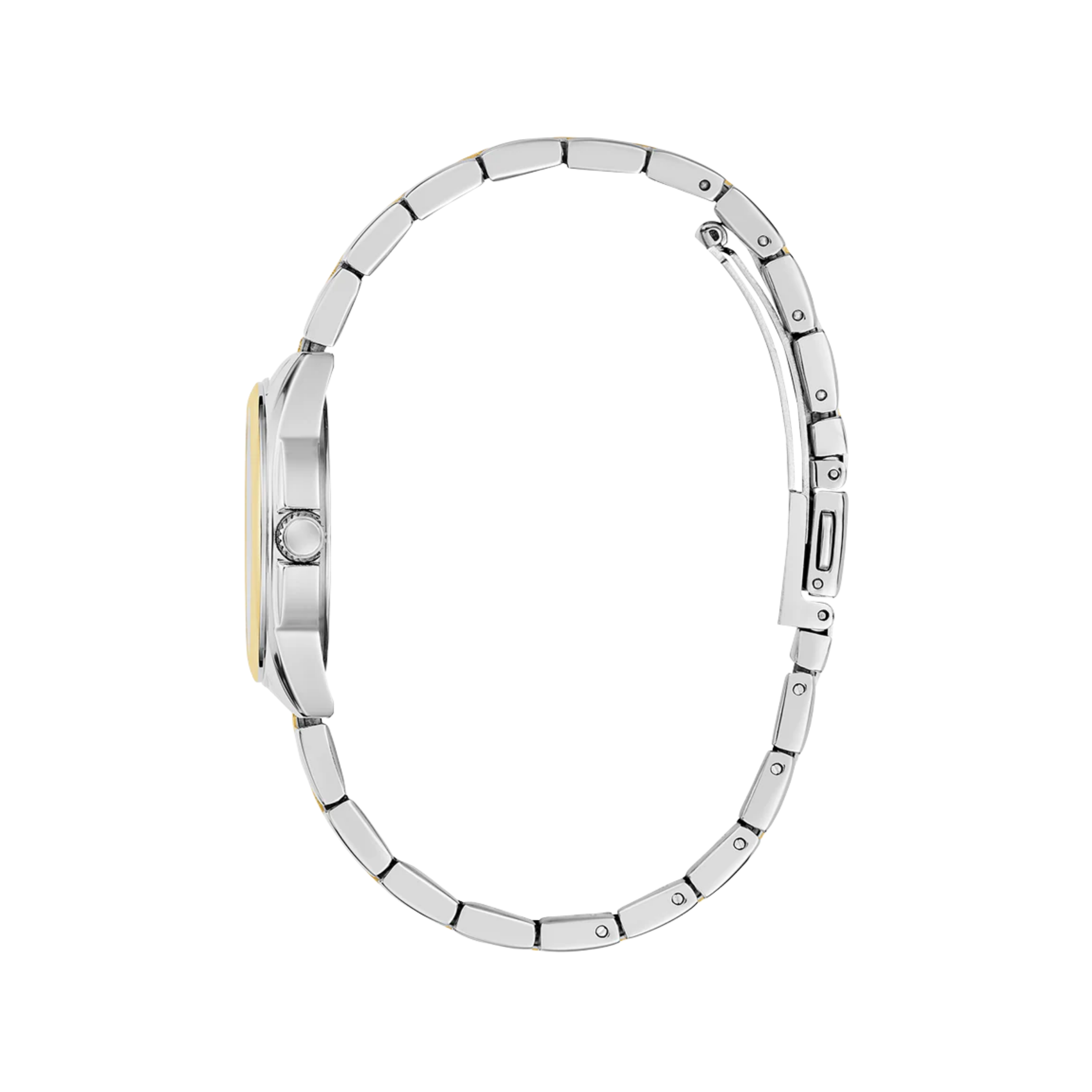 Guess Women Two Tone Analog Watch U1423L2M - Silver Gold