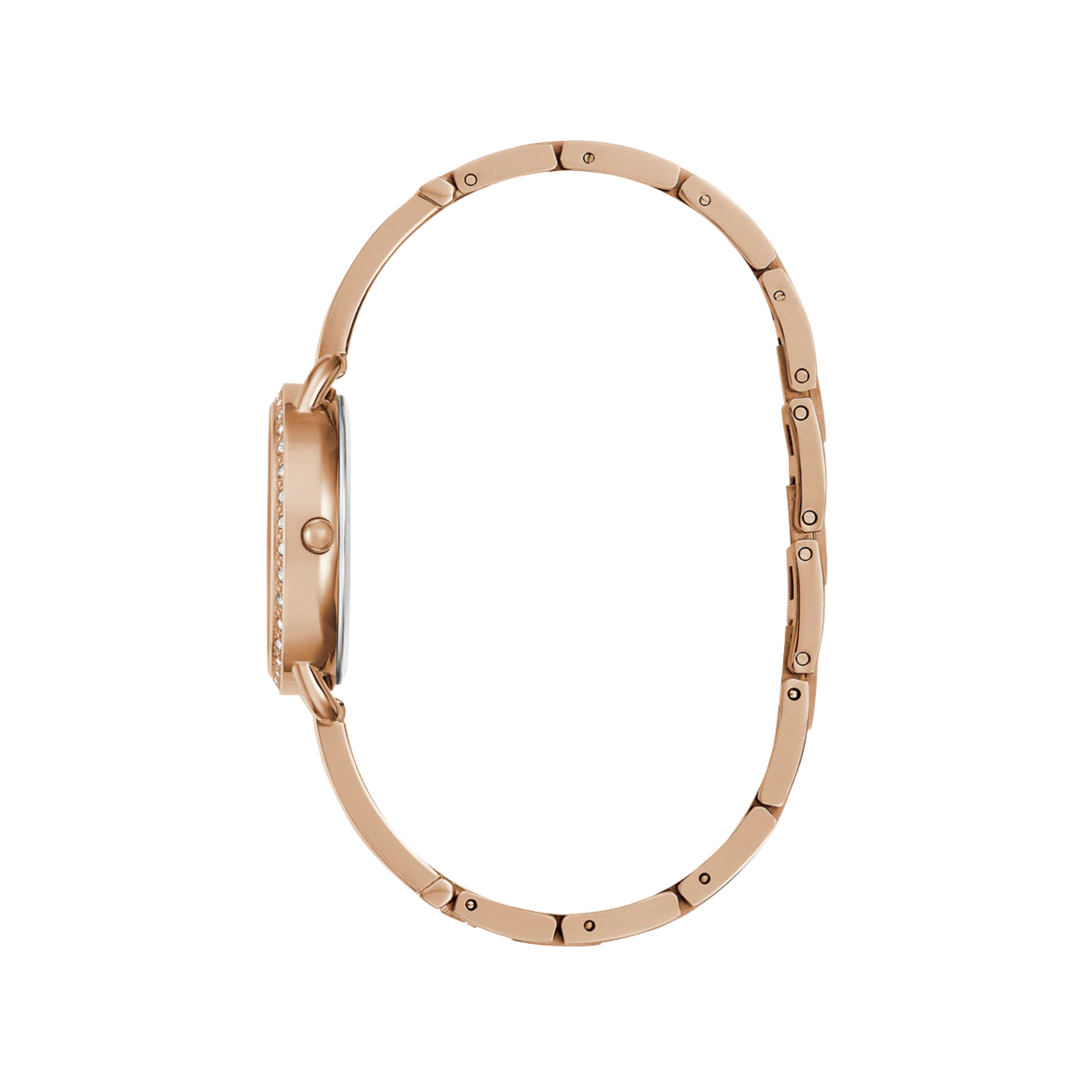 Guess Women Rose Gold Tone Analog Watch GW0914L3 - Rose Gold