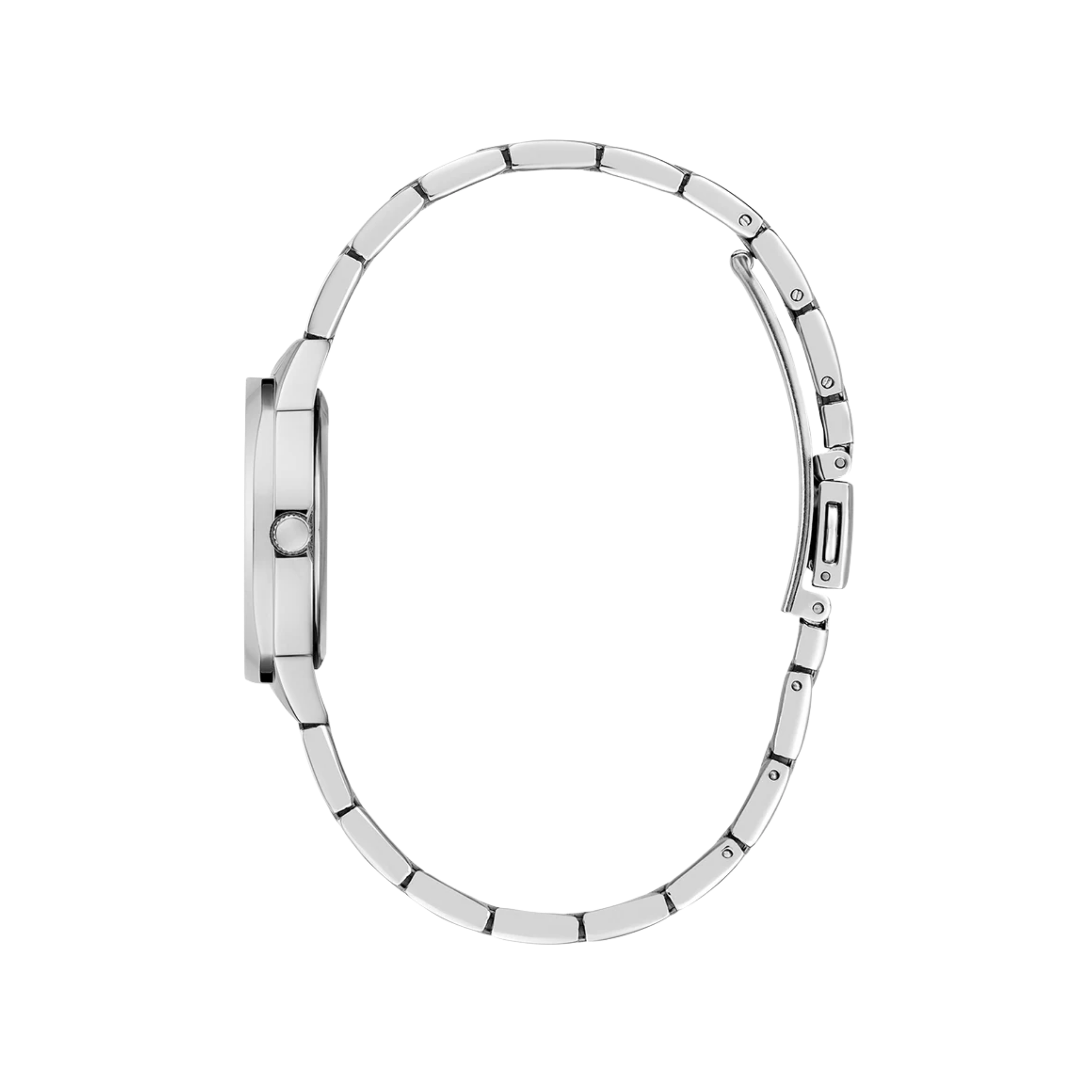 Guess Women Silver Tone Analog Watch GW0767L1 - Silver