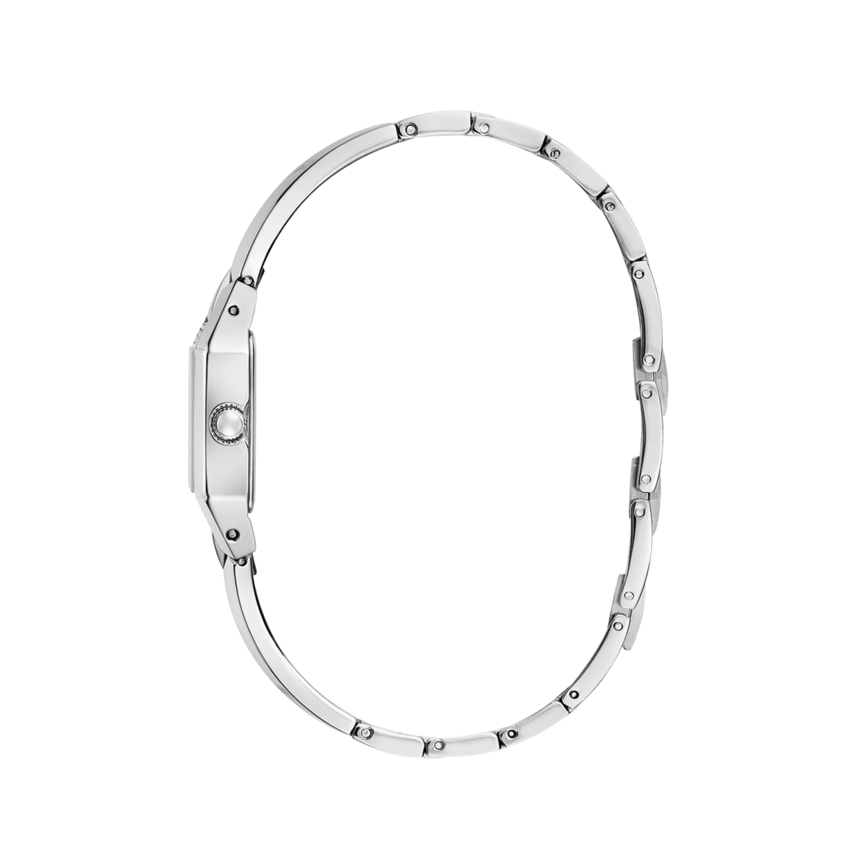Guess Women Silver Tone Analog Watch U1426L1M - Silver