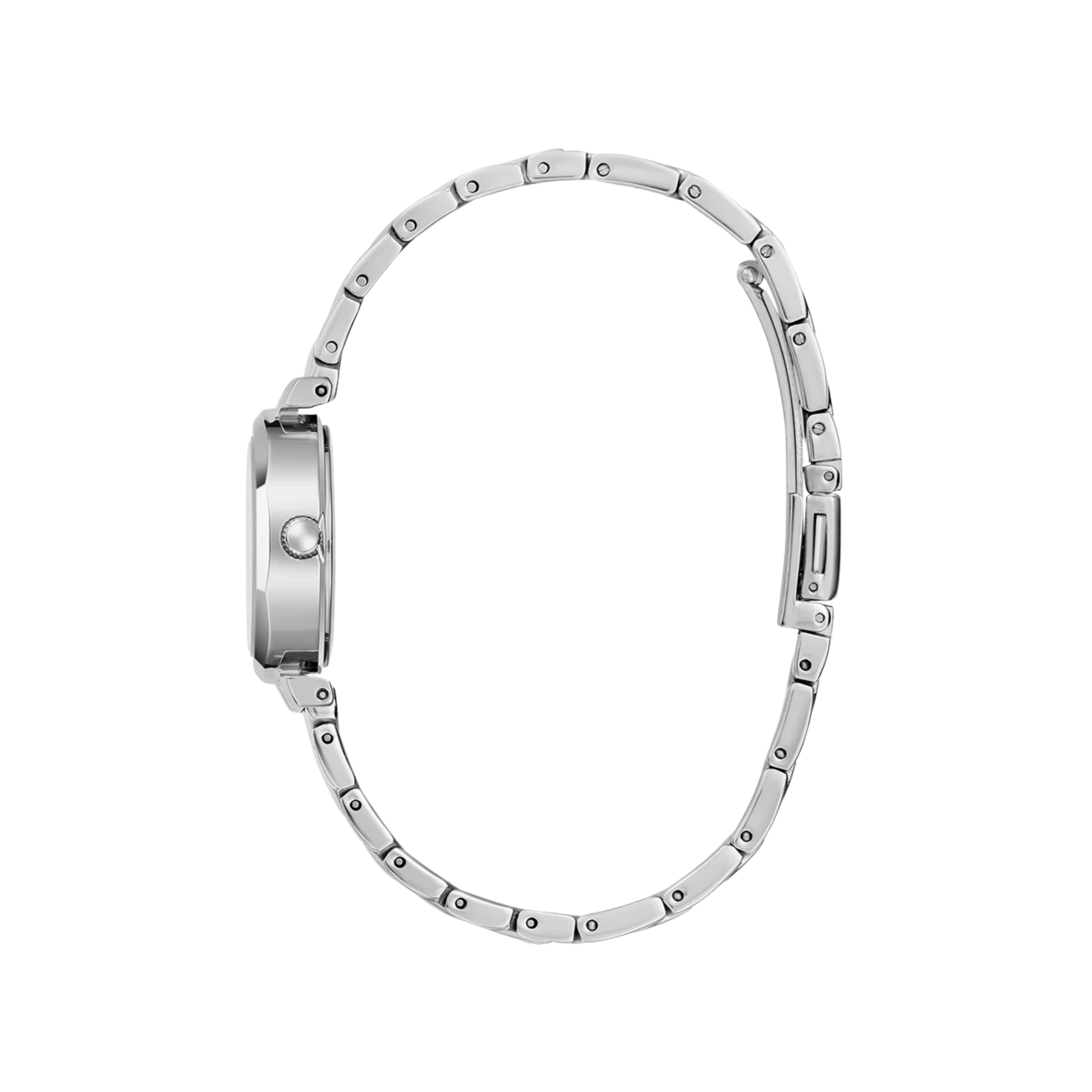 Guess Women Silver Tone Analog Watch GW0839L4 - Silver