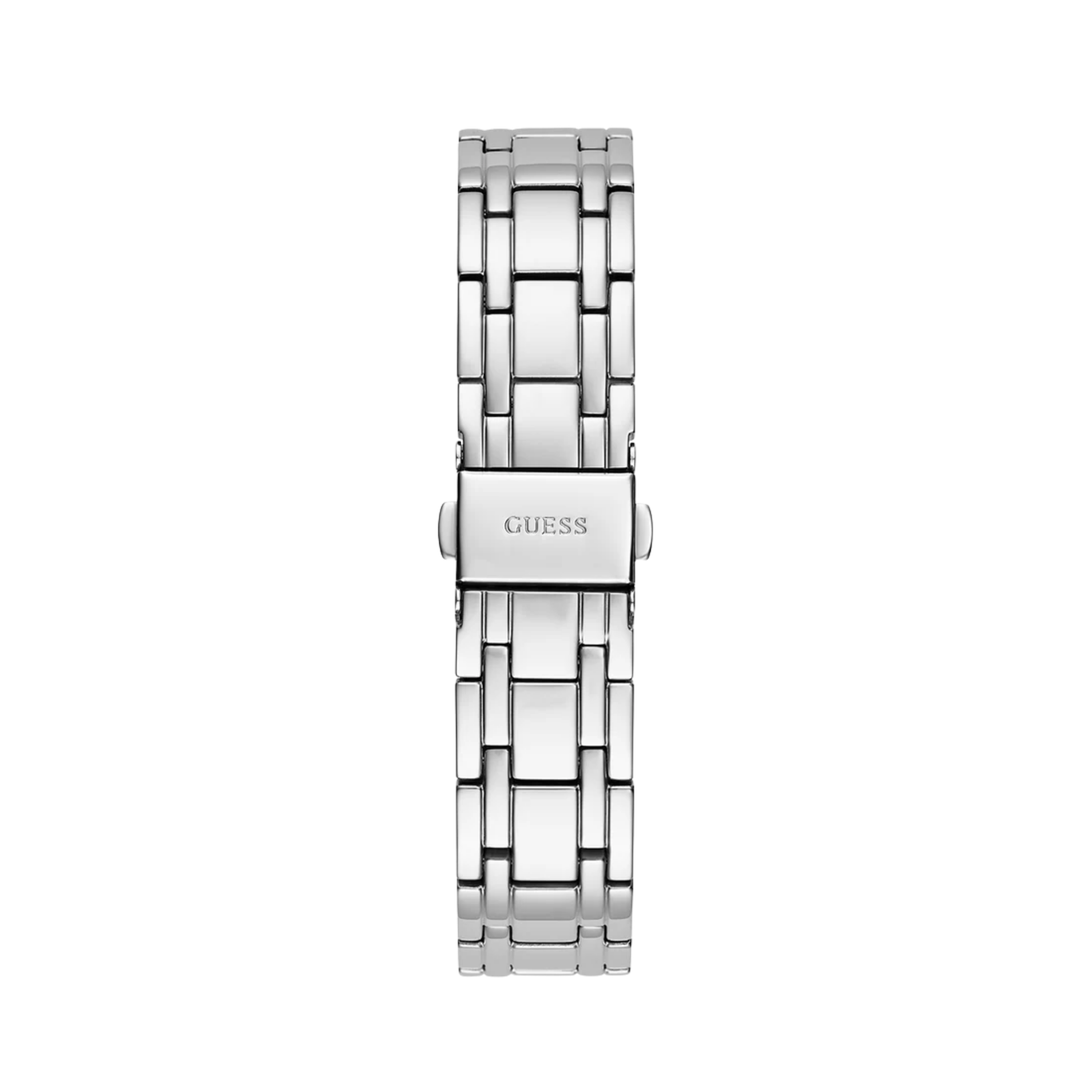 Guess Women Silver Tone Multi Function Watch - Silver