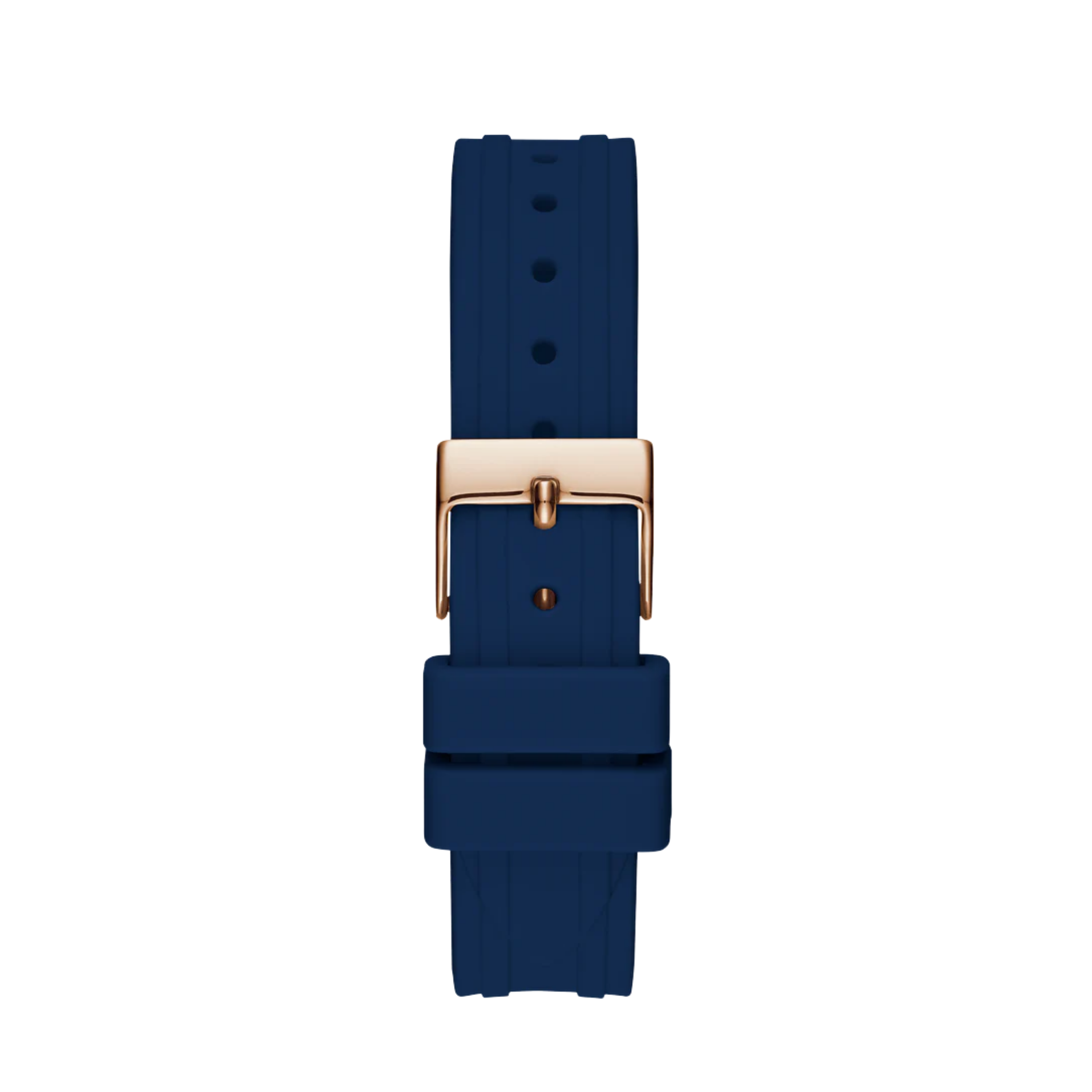 Guess Women Blue Rose Gold Tone Analog Watch GW0034L4 - Blue Rose Gold