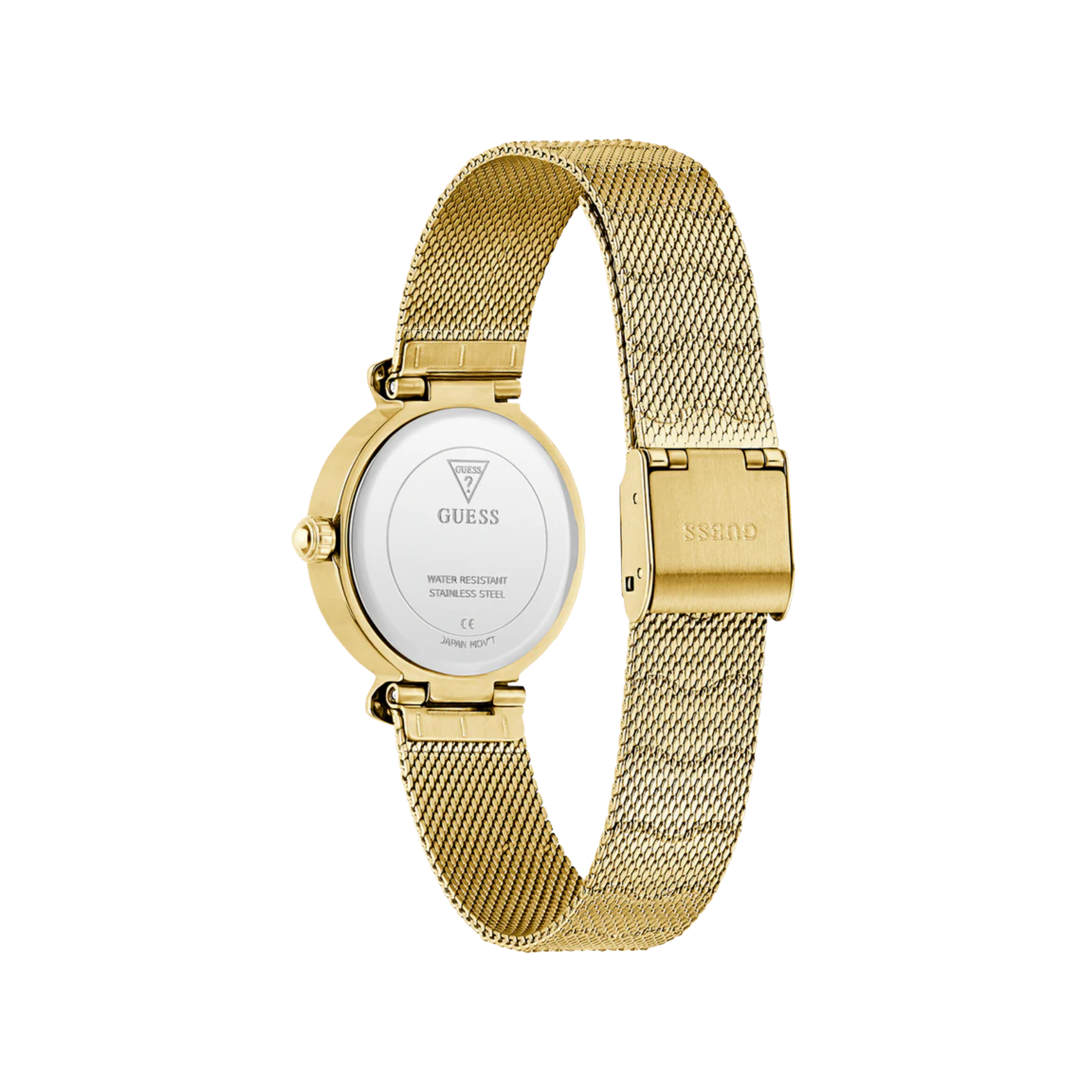 Guess Women Gold Tone Analog Watch GW0866L2 - Gold