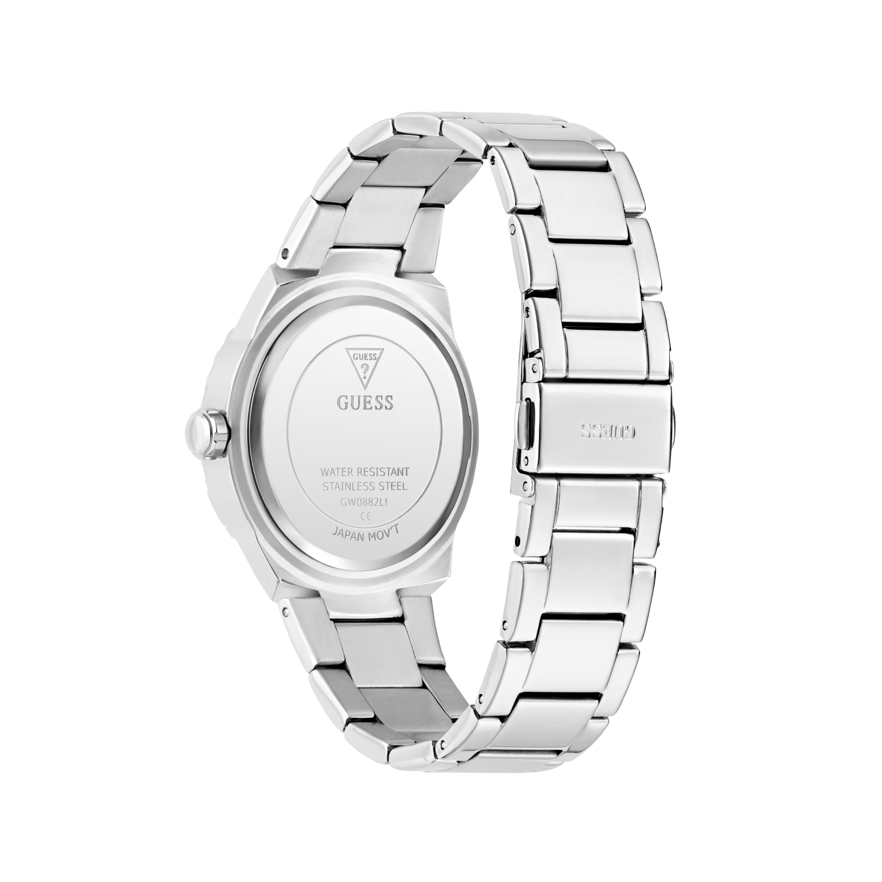 Guess Women Silver Tone Analog Watch - Silver