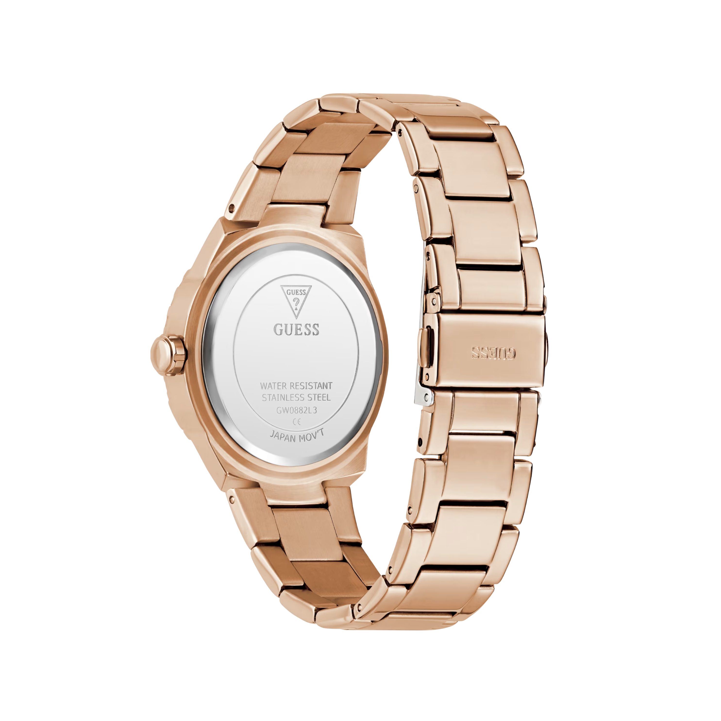 Guess Women Rose Gold Tone and Pink Analog Watch - Rose Gold