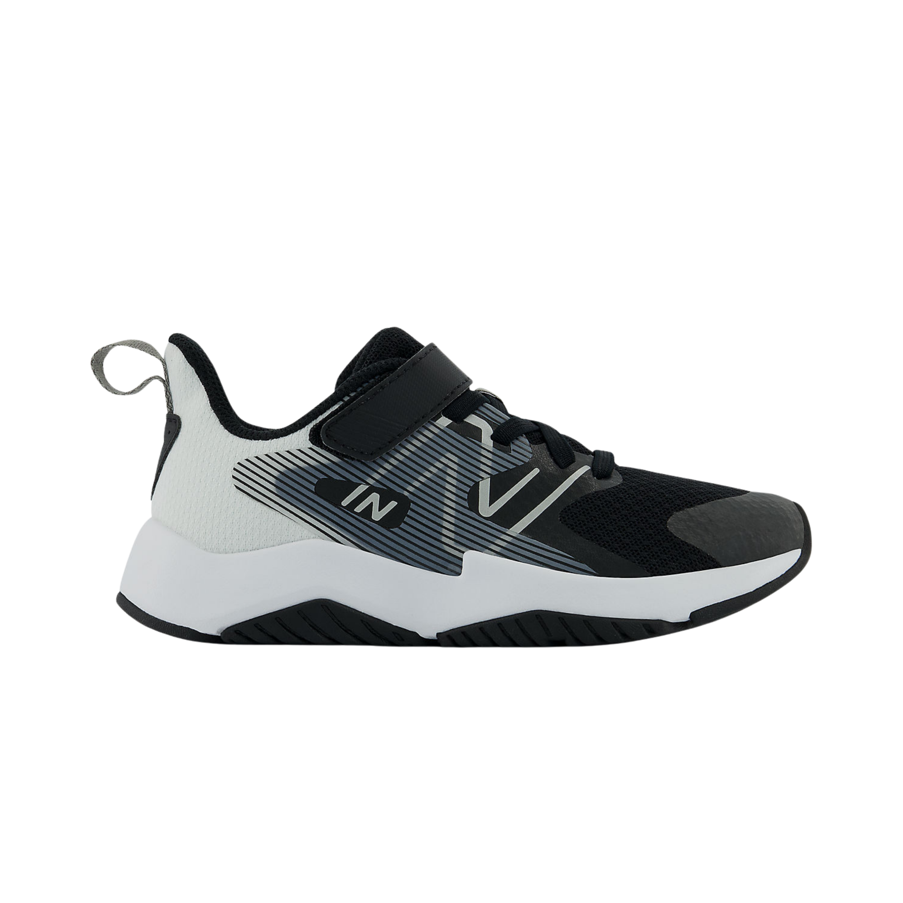 New Balance Big Kids Rave Run v2 Bungee - Black White