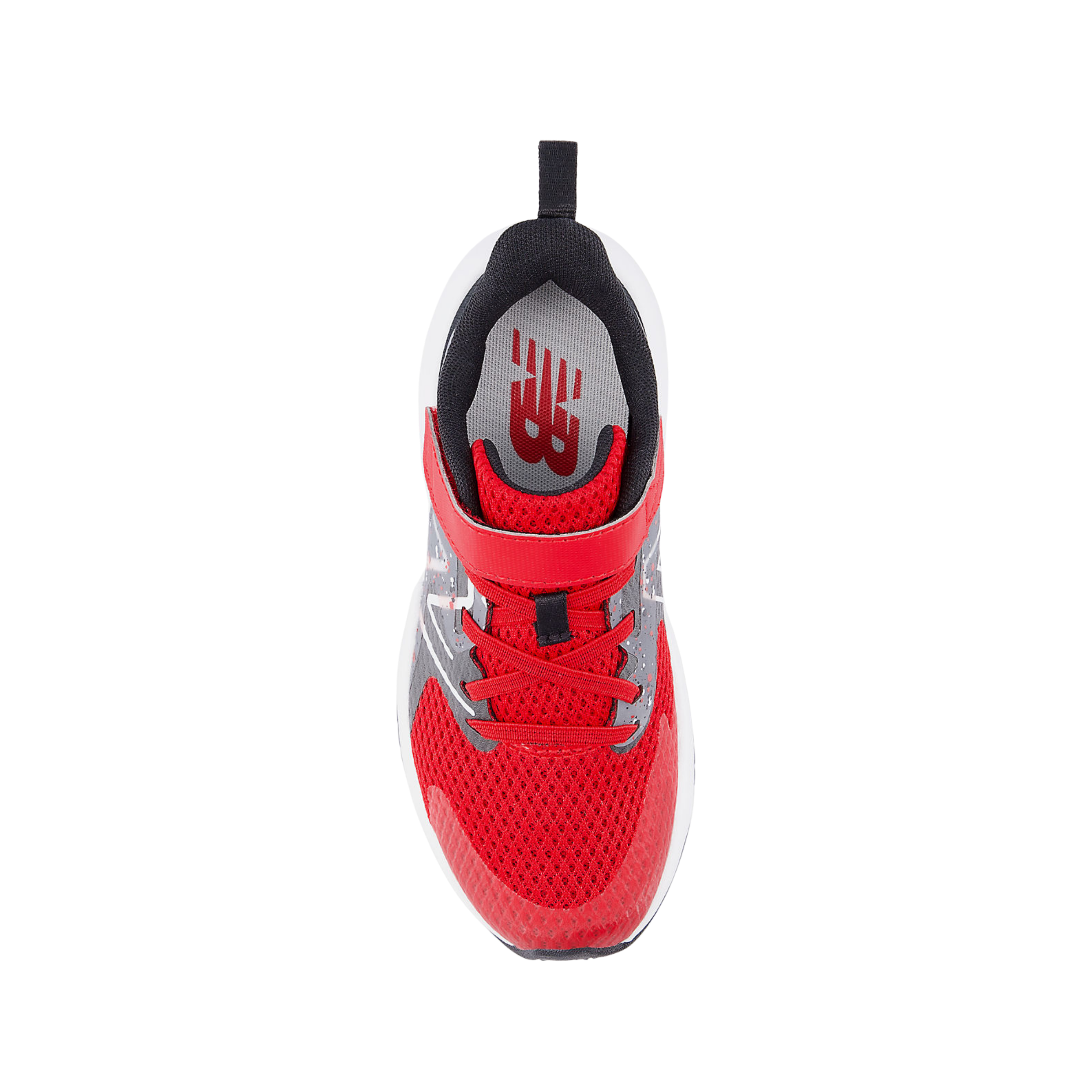 New Balance Big Kids Rave Run v2 Bungee - Team Red Black Cement