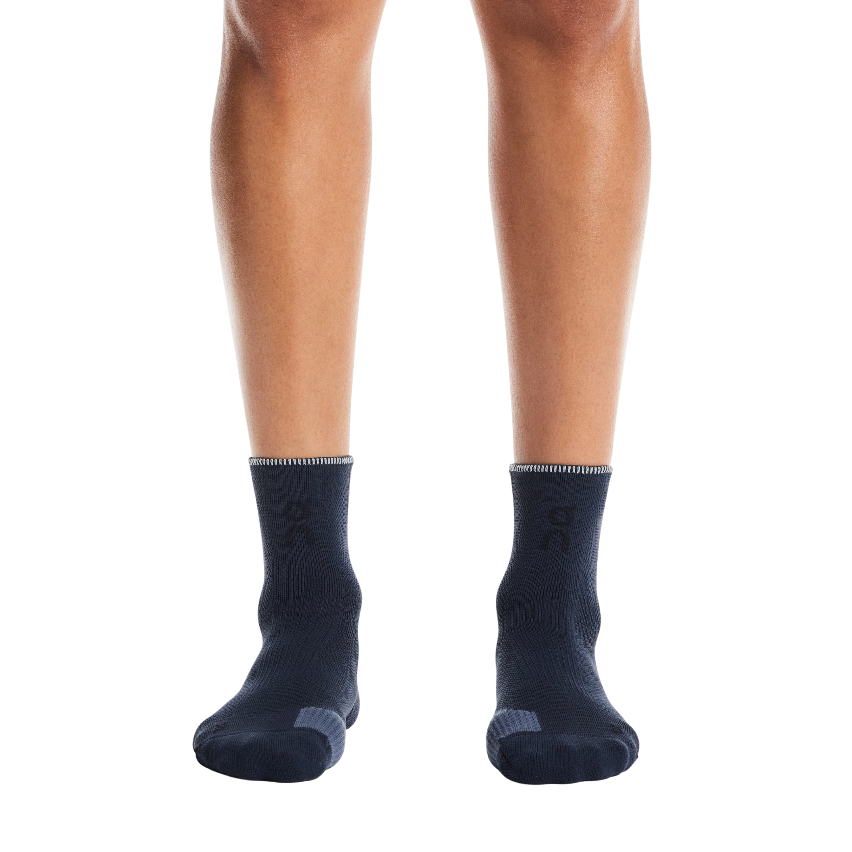 On Performance Run Sock Mid - Navy