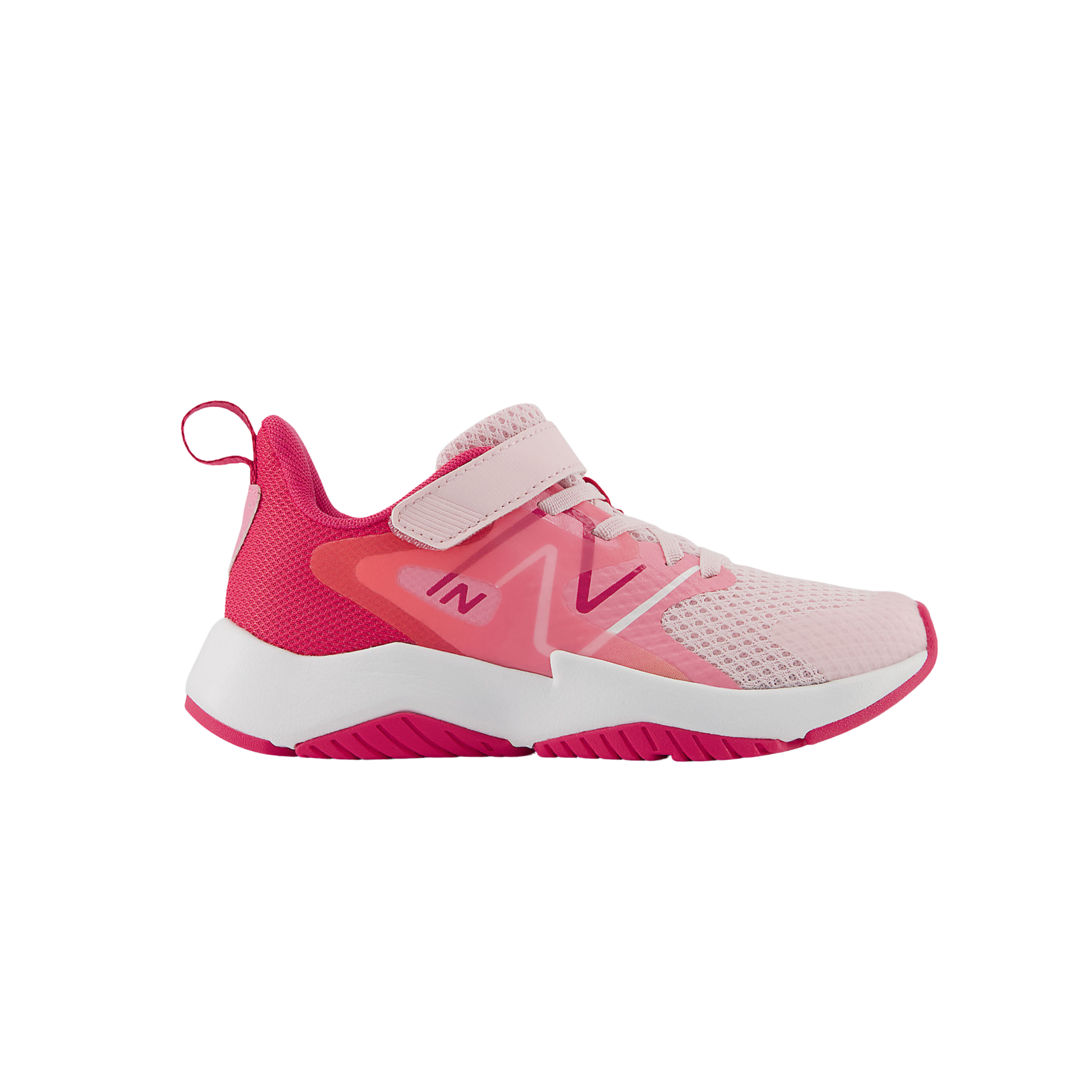 New Balance Kids Rave Run v2 Bungee - Rose Sugar Carnival Pink Signal Pink