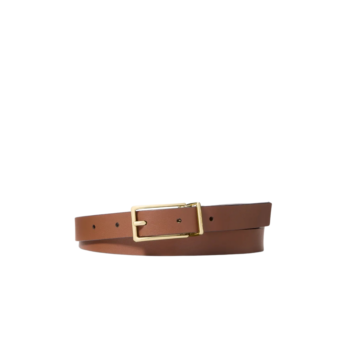 Michael Kors Women Reversible Signature Logo And Leather Belt - Brown