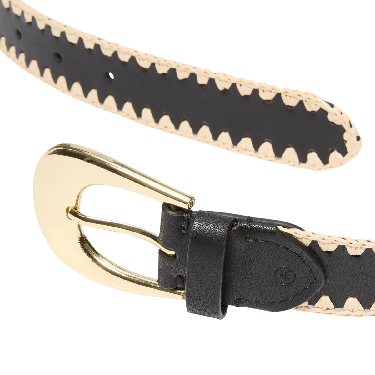 Michael Kors Women Whipstitched Belt - Brown