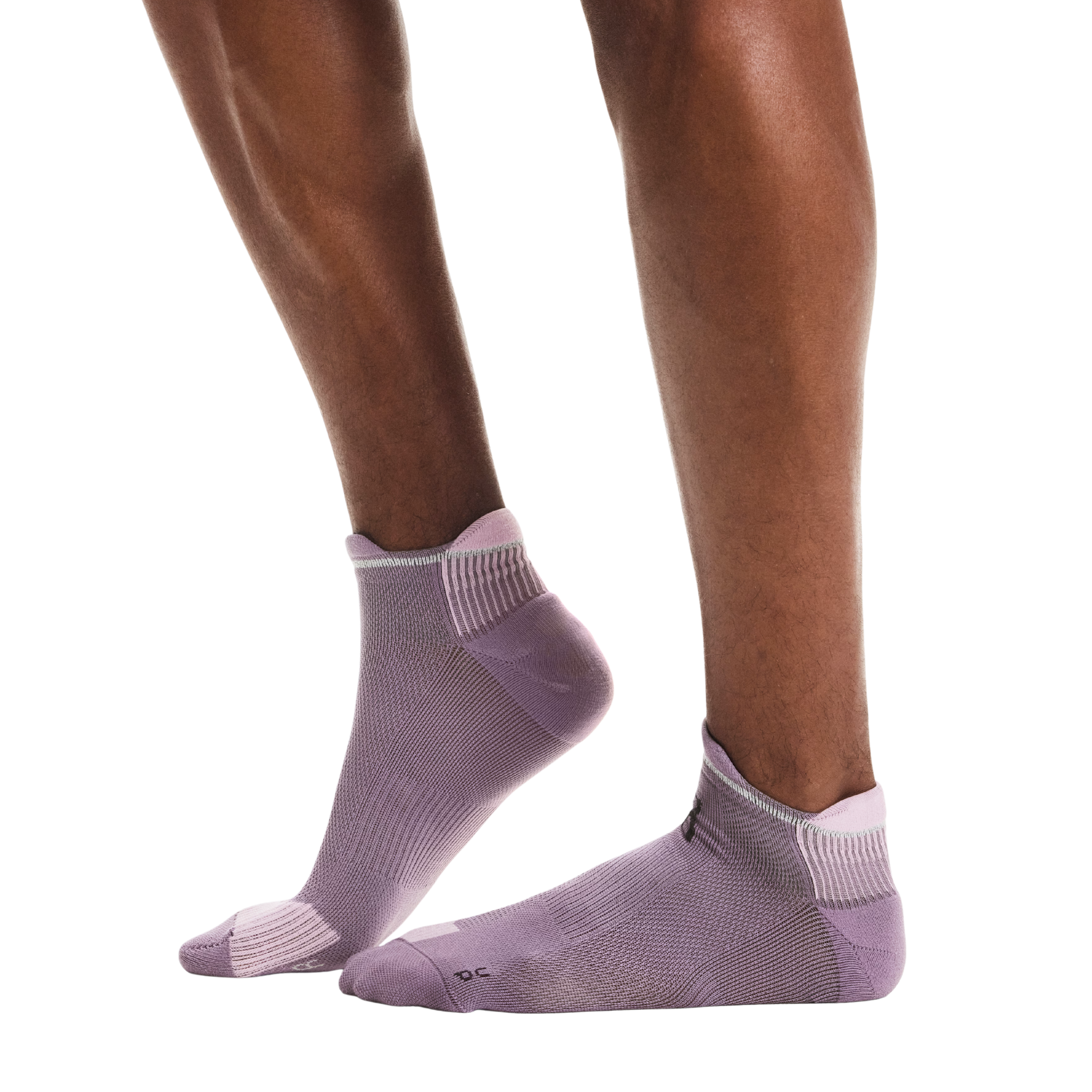 On Performance Run Sock Low - Dewberry Sakura