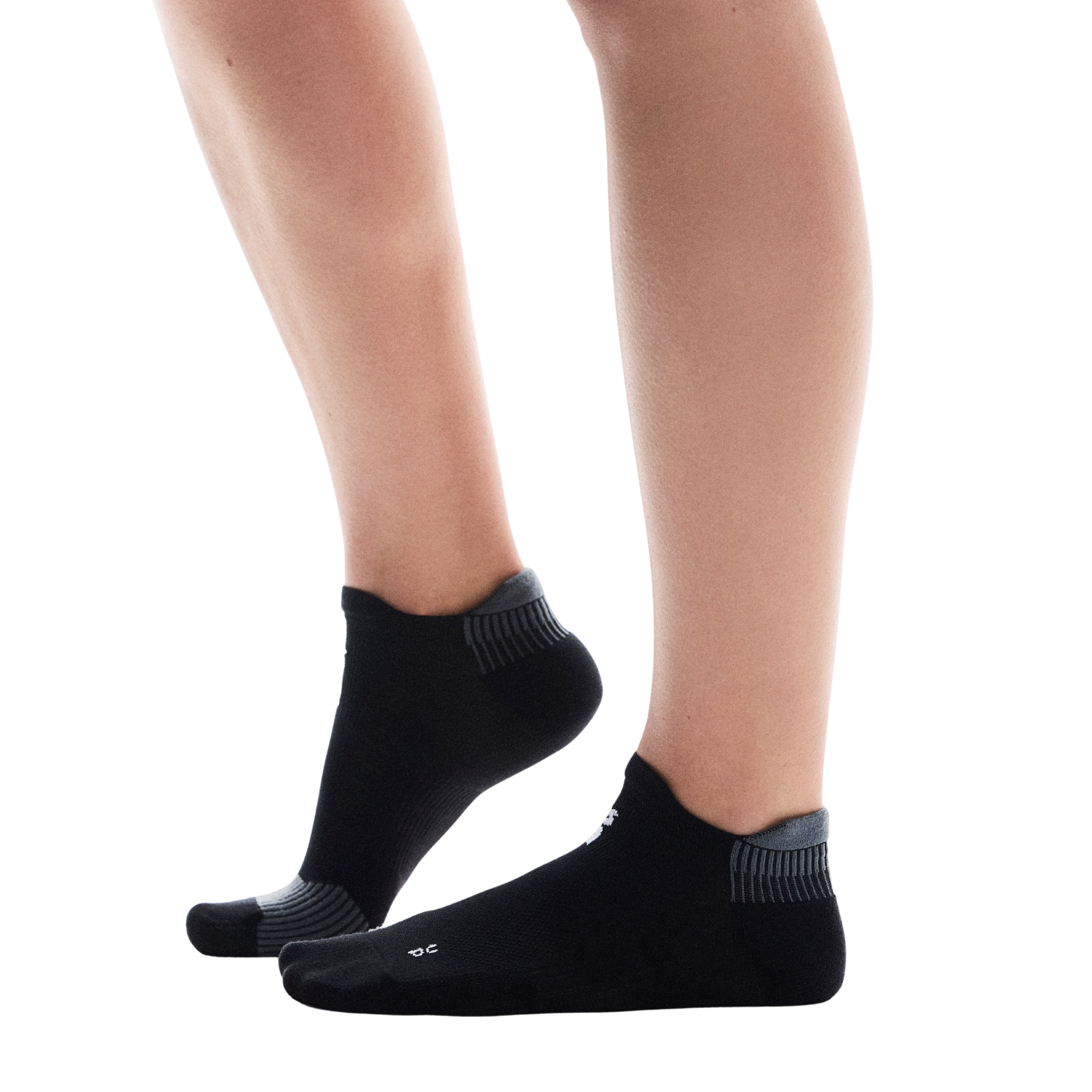 On Performance Run Sock Low - Black Eclipse