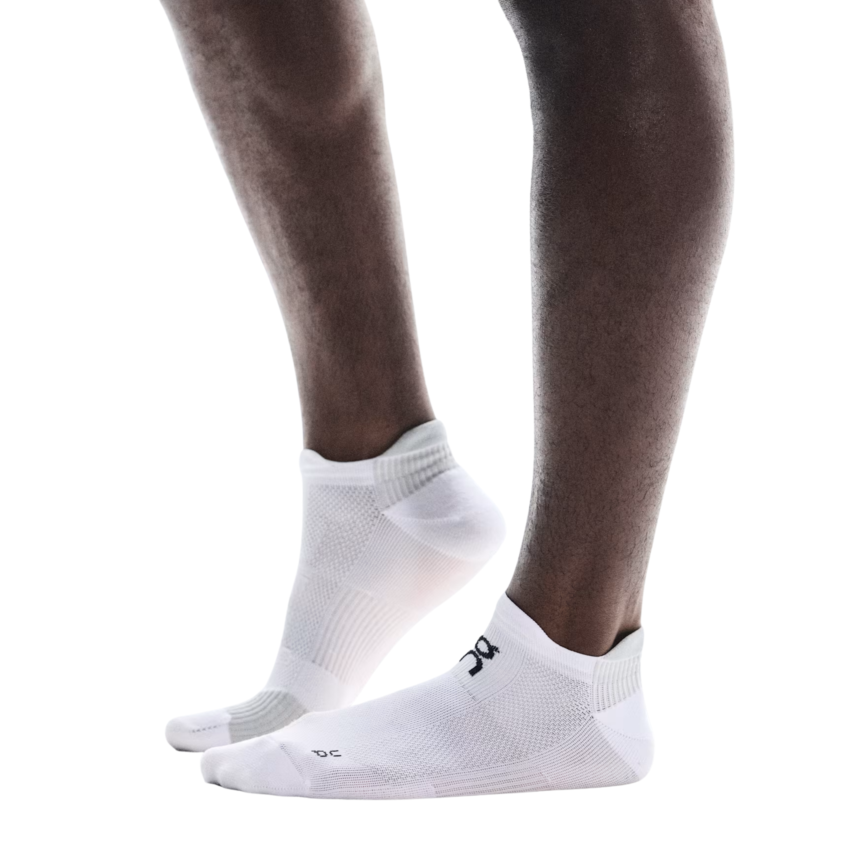 On Performance Run Sock Low - White Glacier